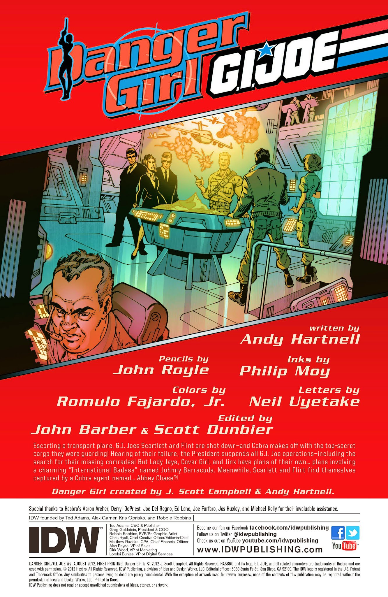 Read online Danger Girl/G.I. Joe comic -  Issue #2 - 3