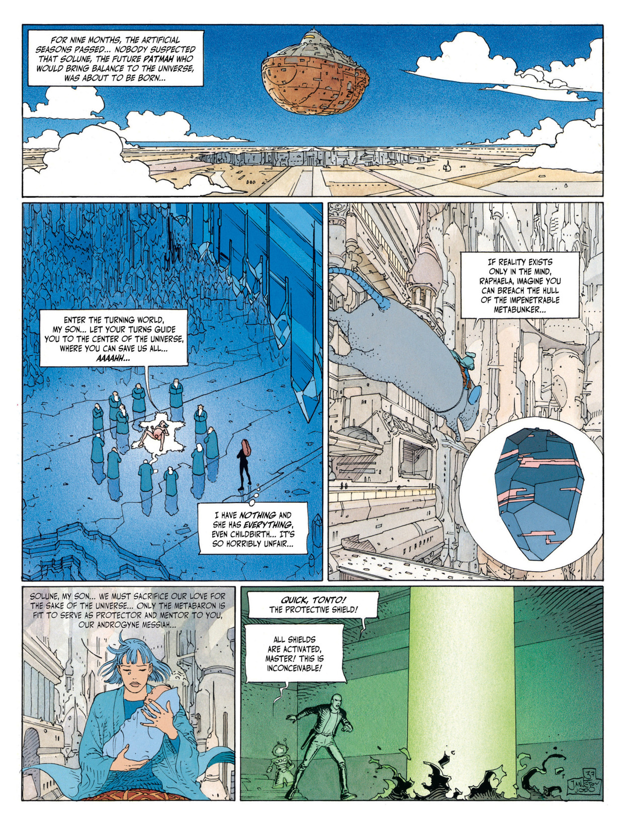 Read online Before the Incal comic -  Issue #6 - 40