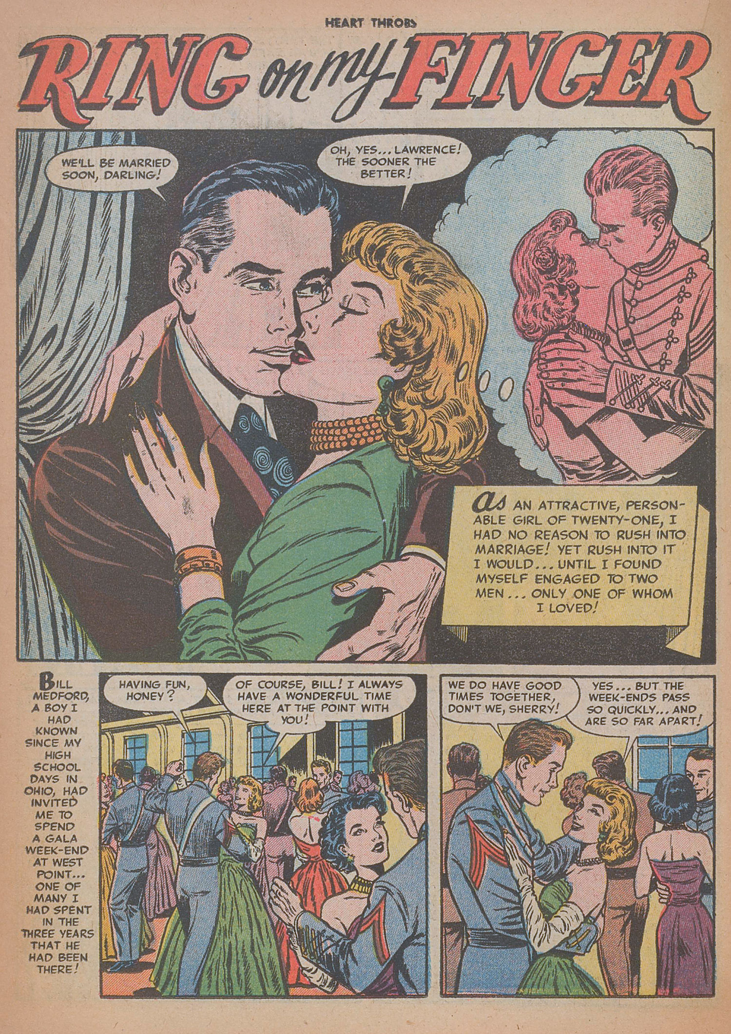 Read online Heart Throbs comic -  Issue #38 - 18