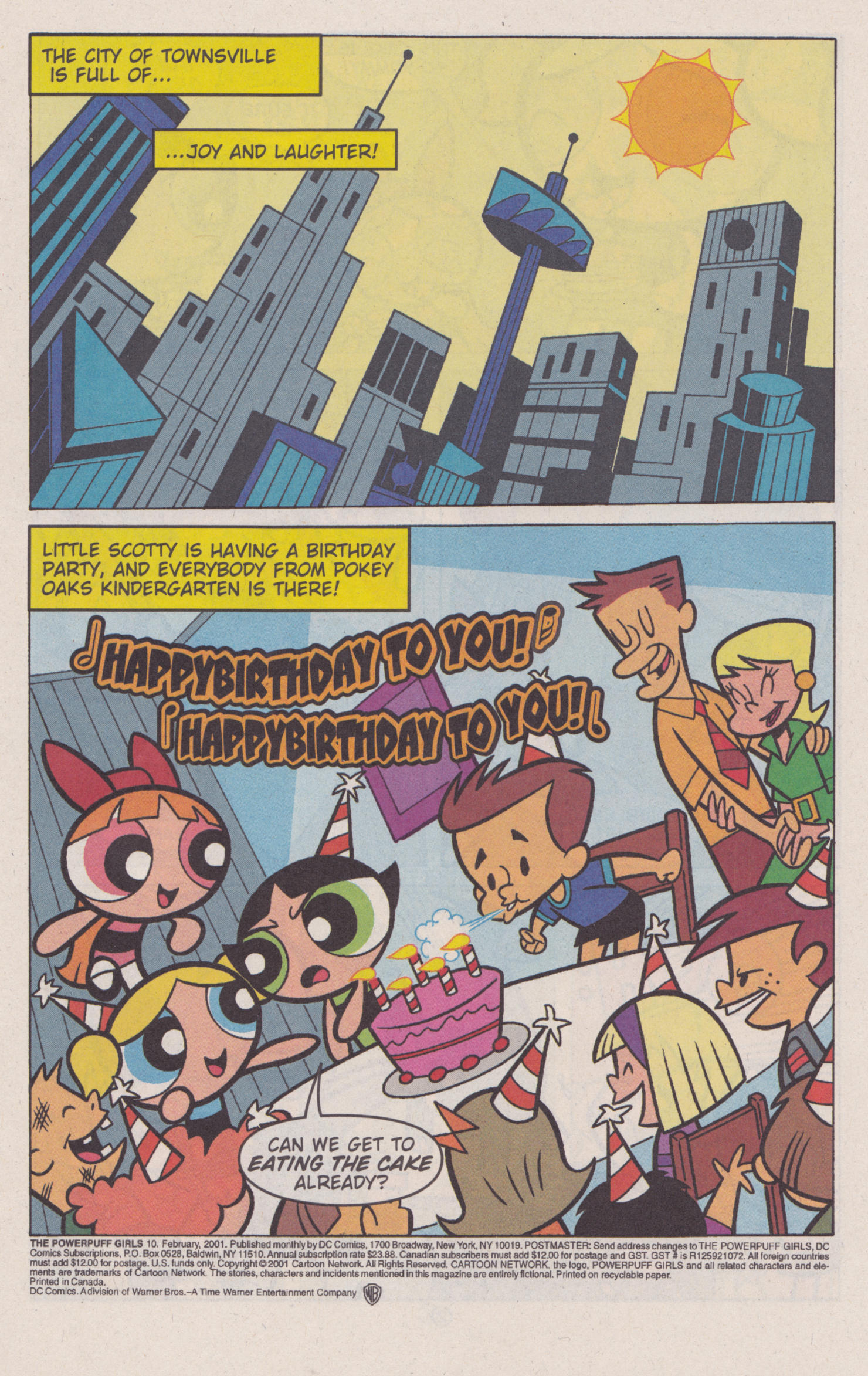 Read online The Powerpuff Girls comic -  Issue #10 - 2