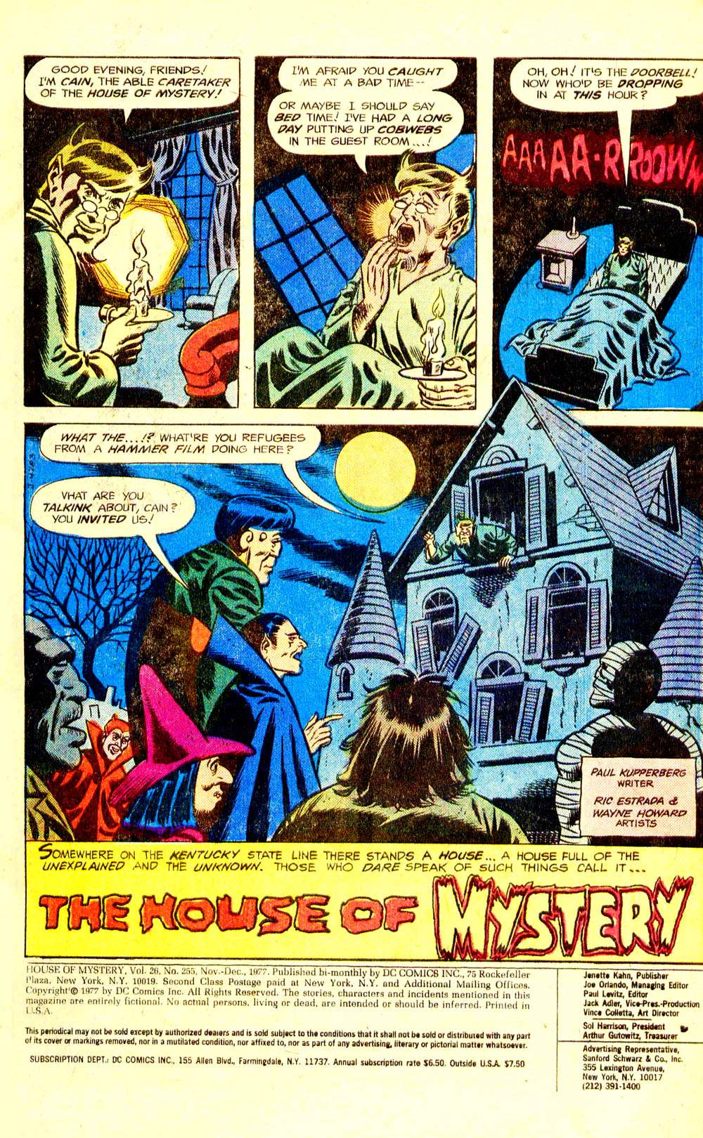 Read online House of Mystery (1951) comic -  Issue #255 - 3