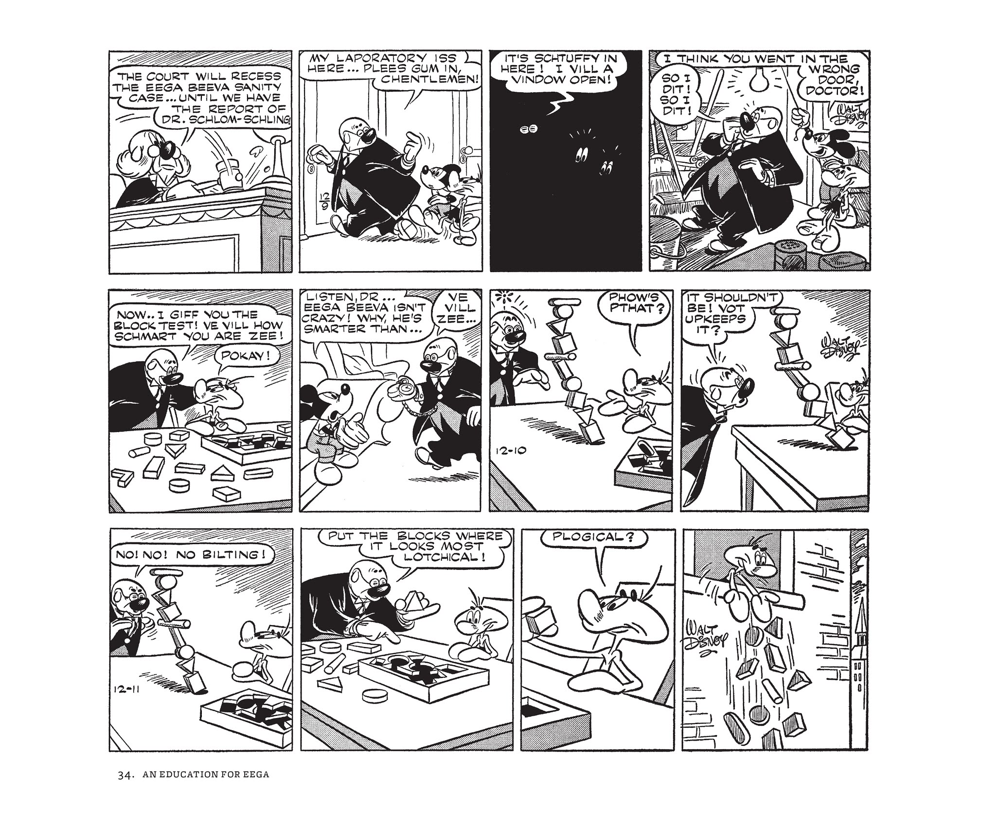 Read online Walt Disney's Mickey Mouse by Floyd Gottfredson comic -  Issue # TPB 10 (Part 1) - 34
