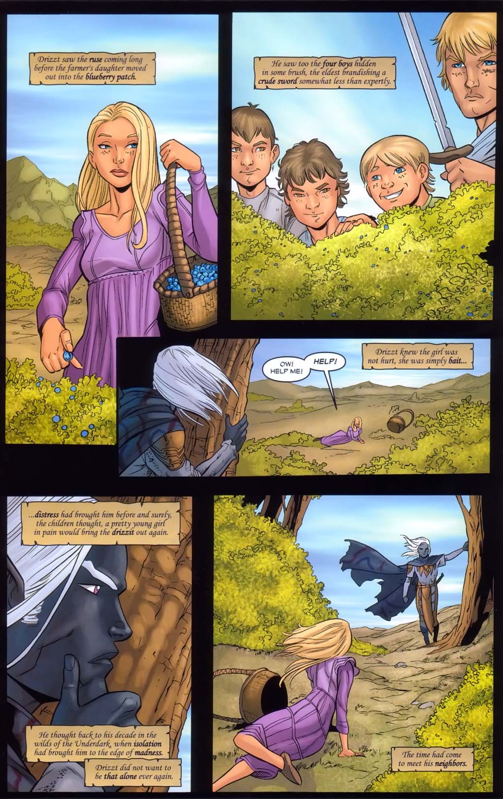 Read online Forgotten Realms: Sojourn comic -  Issue #1 - 16