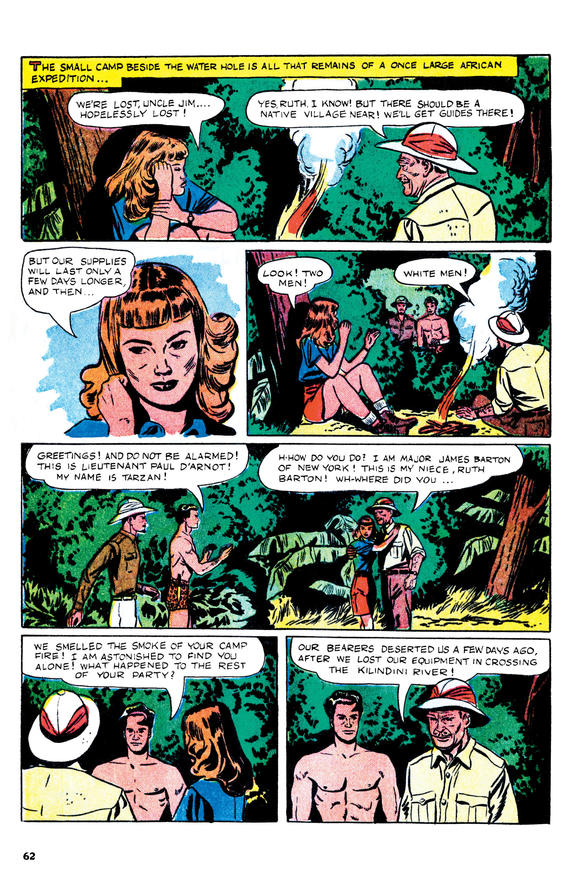 Read online Edgar Rice Burroughs Tarzan: The Jesse Marsh Years Omnibus comic -  Issue # TPB (Part 1) - 63