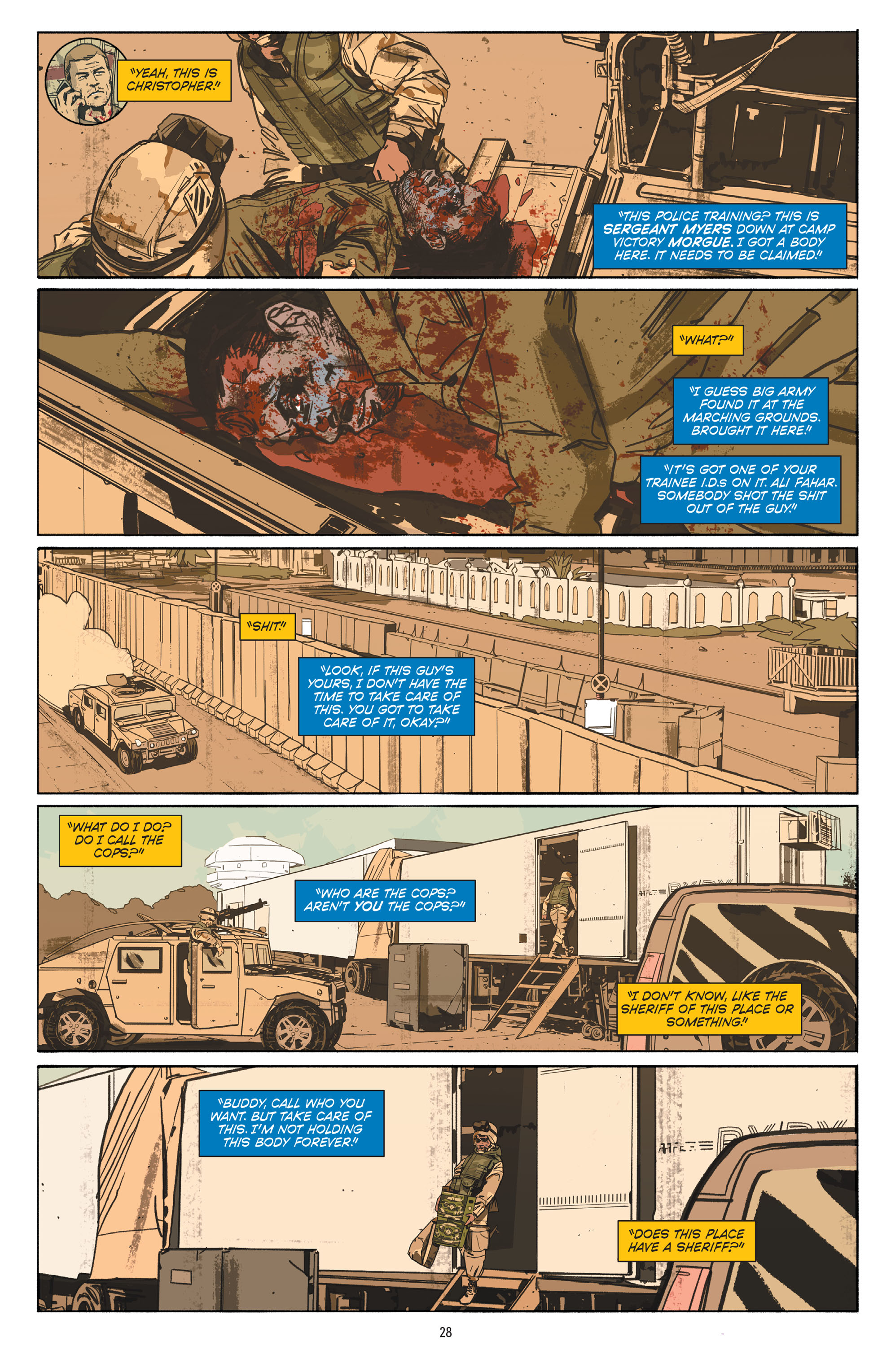 Read online The Sheriff of Babylon comic -  Issue # _The Deluxe Edition (Part 1) - 26