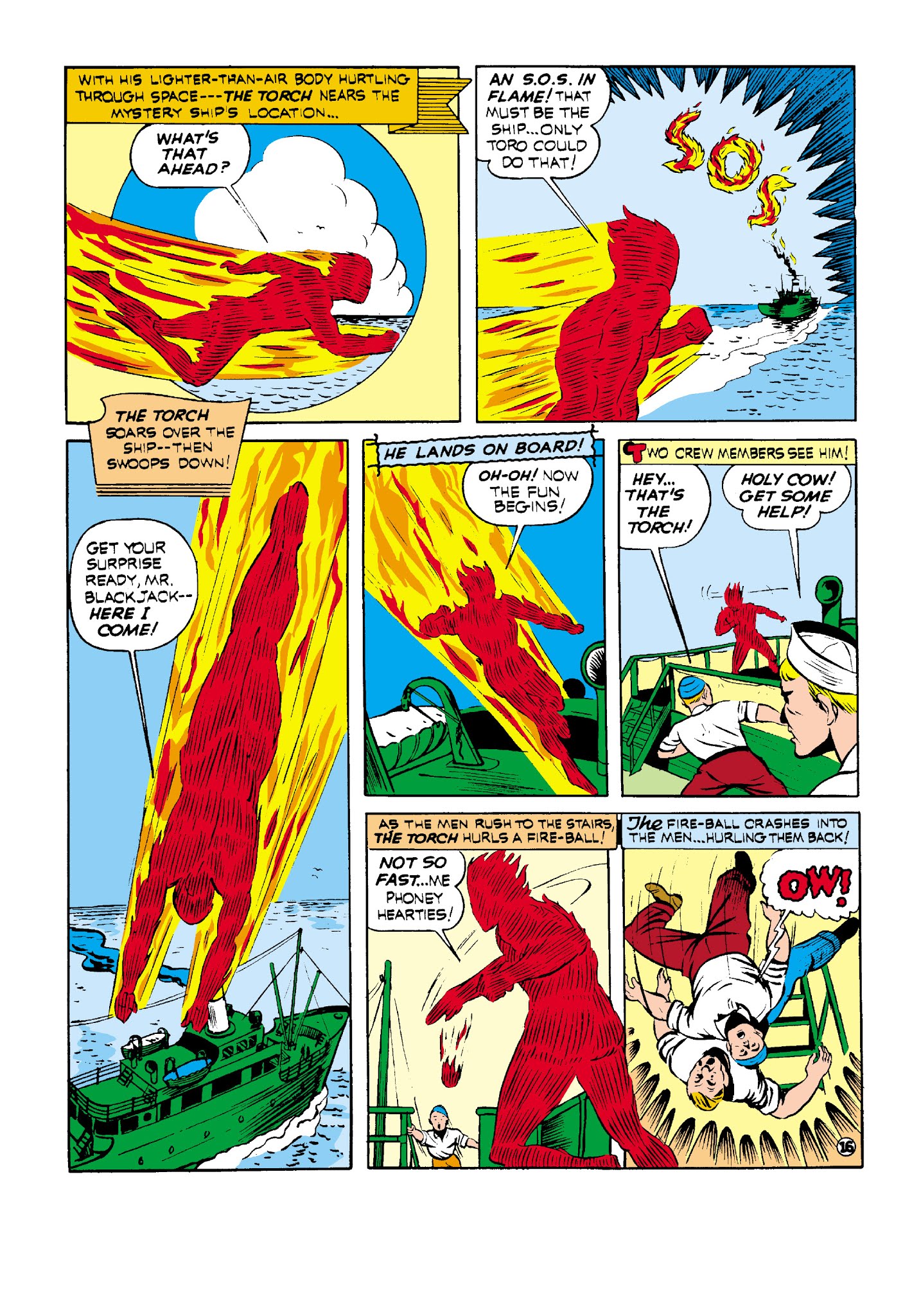 Read online Marvel Masterworks: Golden Age Human Torch comic -  Issue # TPB 1 (Part 2) - 58