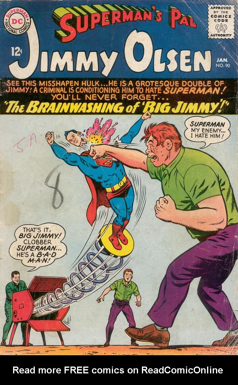 Read online Superman's Pal Jimmy Olsen comic -  Issue #90 - 1