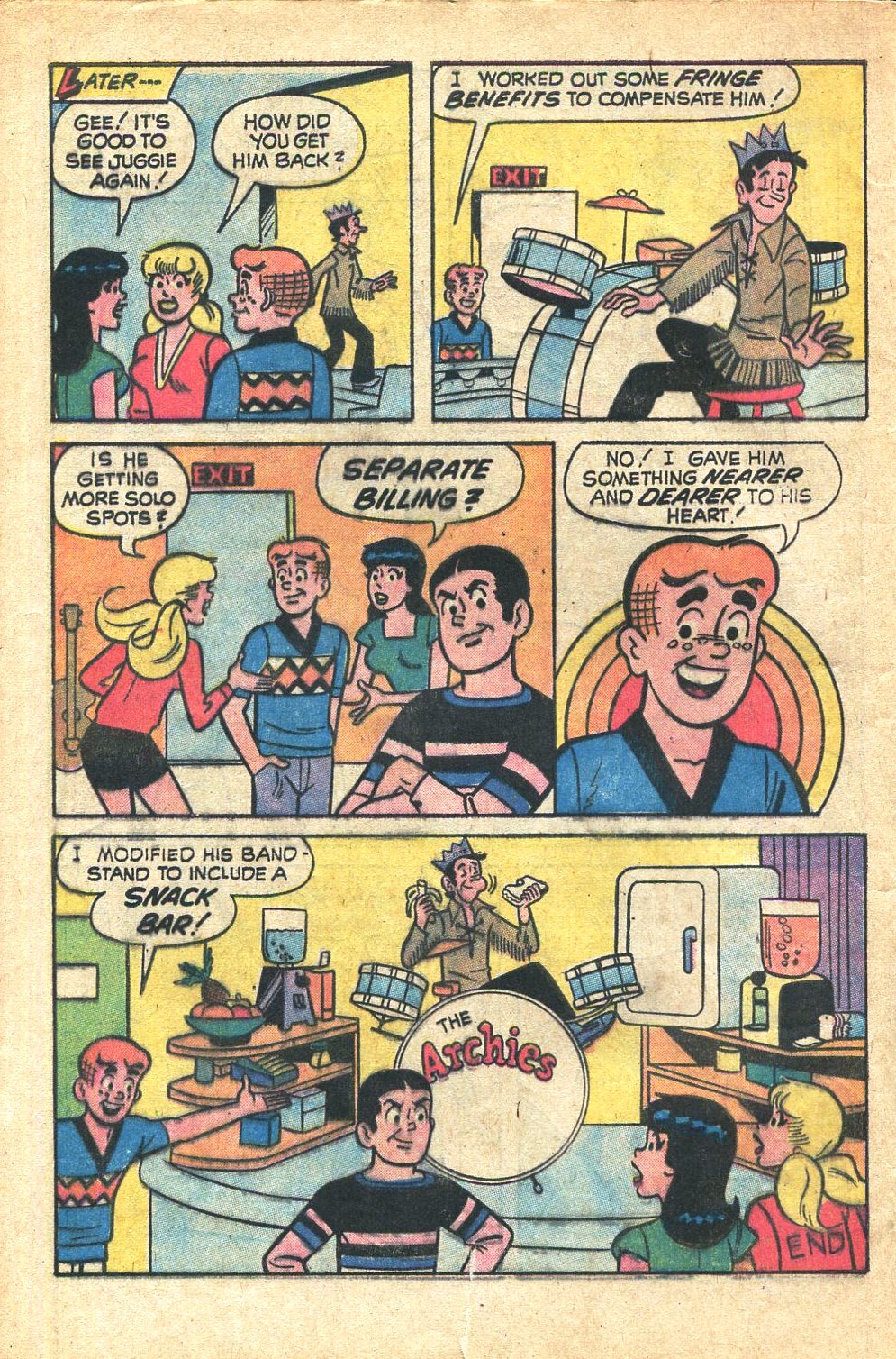 Read online Archie's TV Laugh-Out comic -  Issue #20 - 8