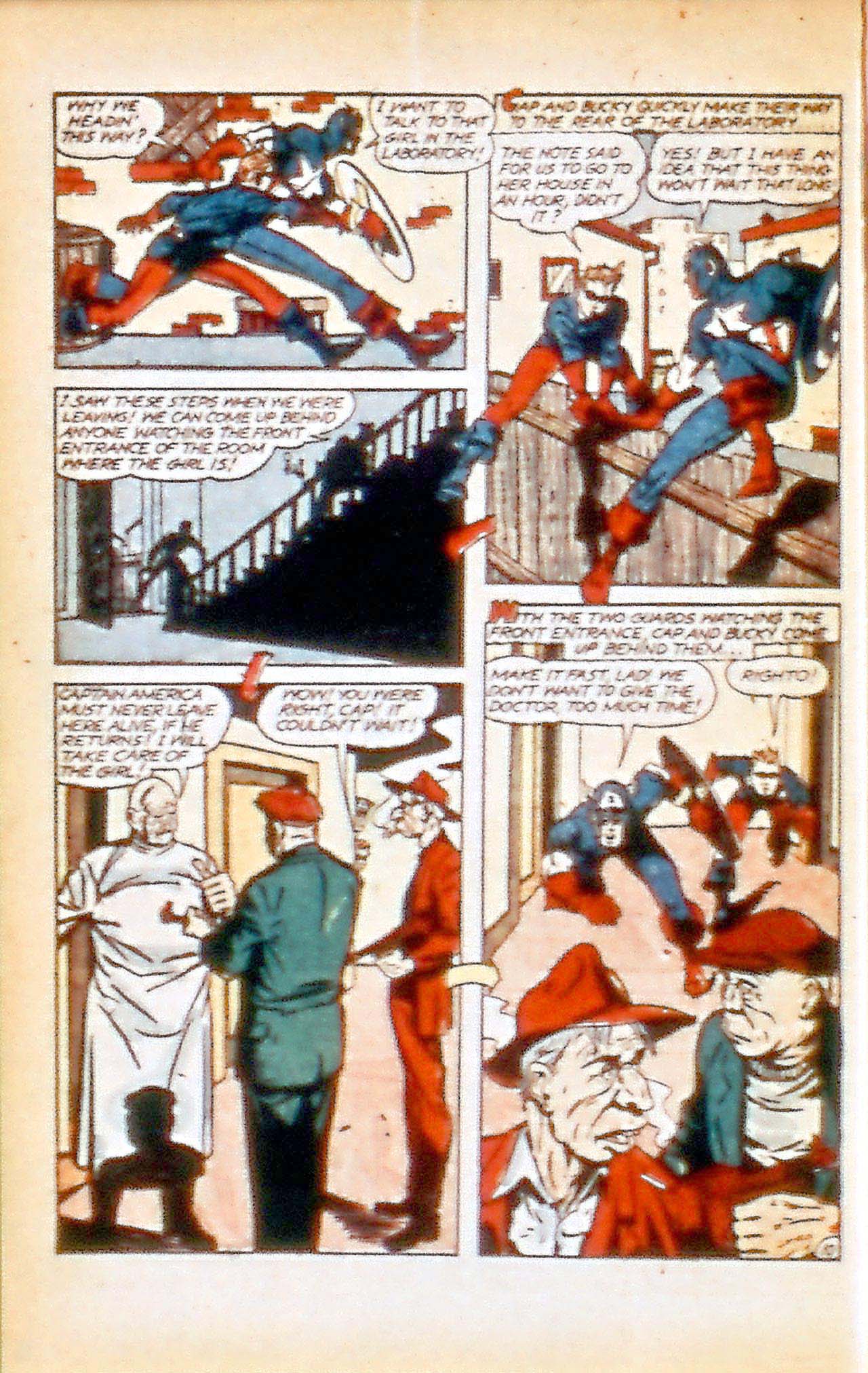 Read online Captain America Comics comic -  Issue #36 - 12