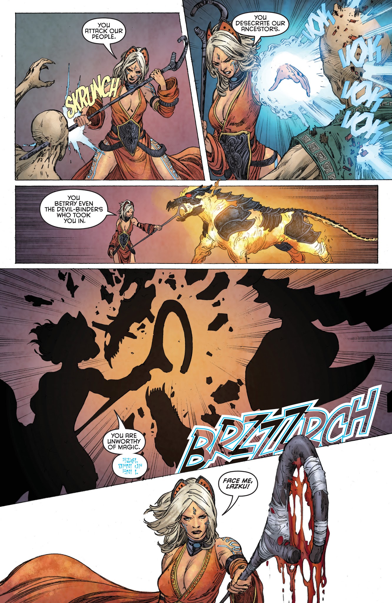 Read online Pathfinder: Runescars comic -  Issue #5 - 15