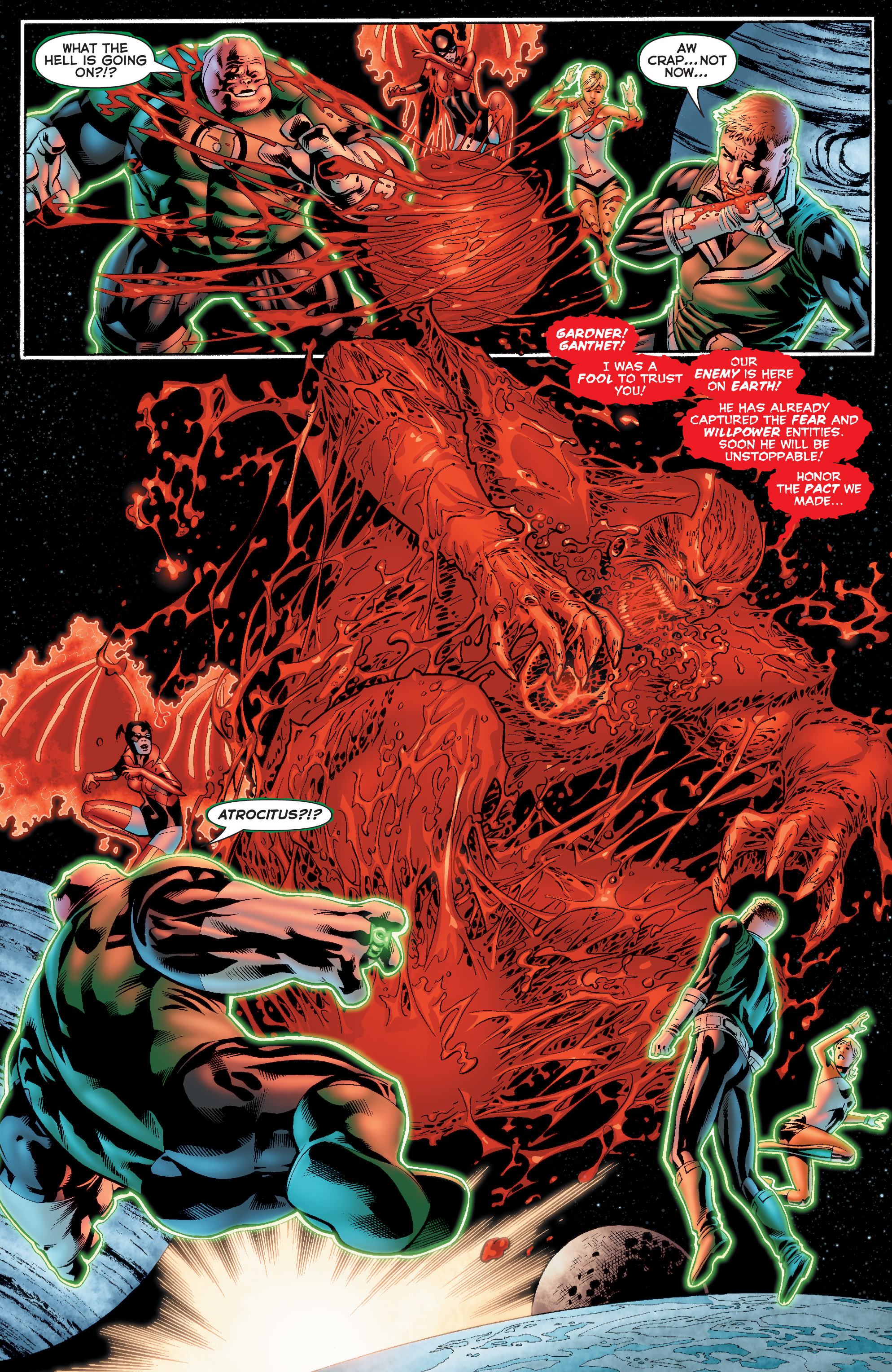 Read online Green Lantern: Emerald Warriors comic -  Issue #5 - 19