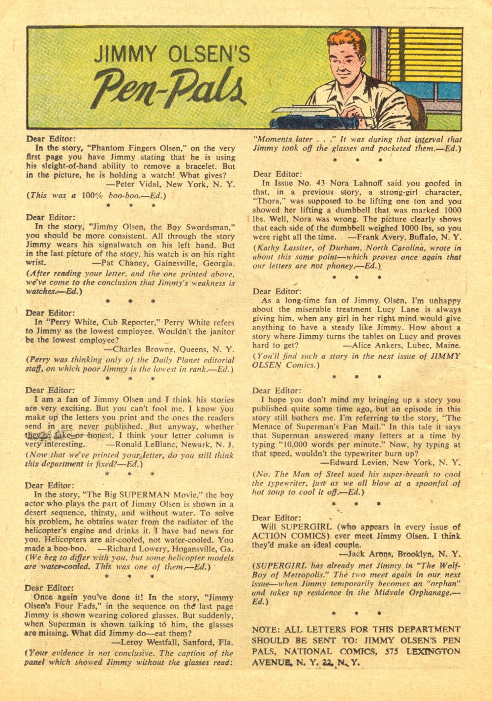 Read online Superman's Pal Jimmy Olsen comic -  Issue #45 - 22