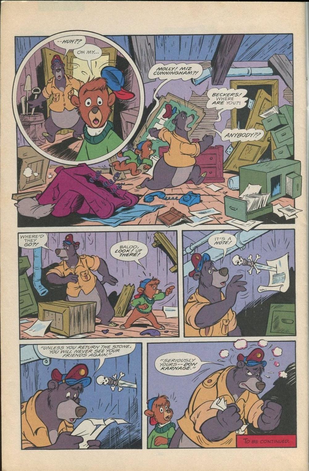 Read online Disney's Tale Spin Limited Series: ''Take Off'' comic -  Issue #2 - 27