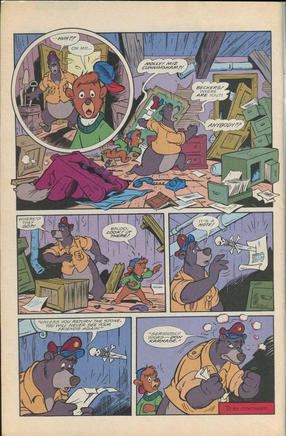 Disney's Tale Spin Limited Series: ''Take Off'' issue 2 - Page 27