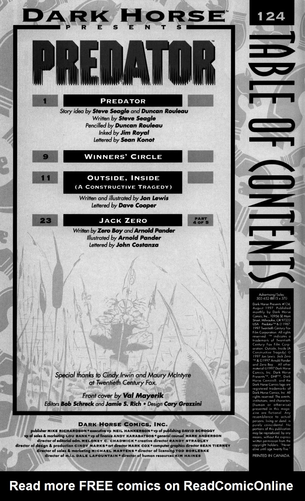 Dark Horse Presents (1986) Issue #124 #129 - English 2