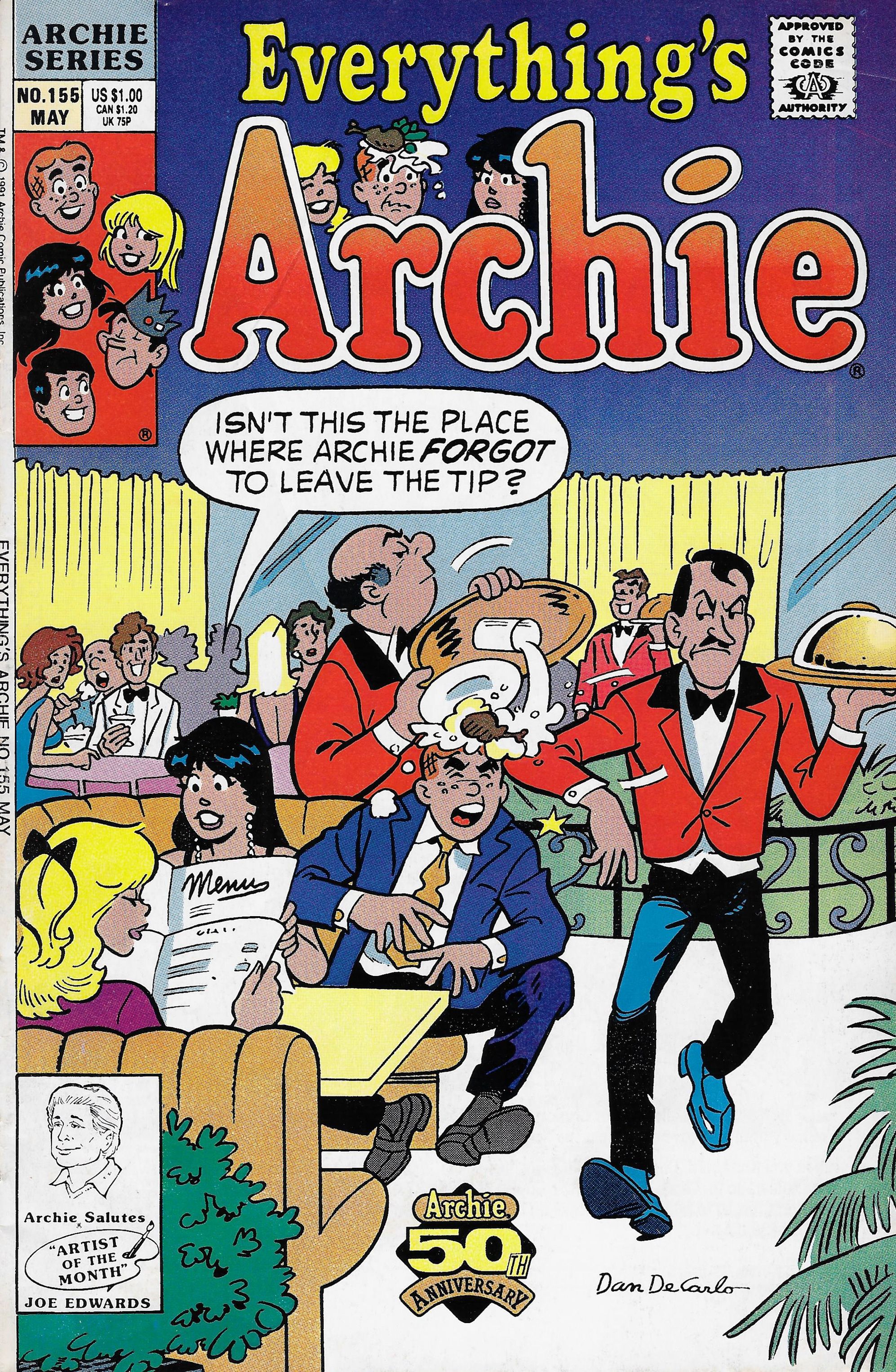 Read online Everything's Archie comic -  Issue #155 - 1