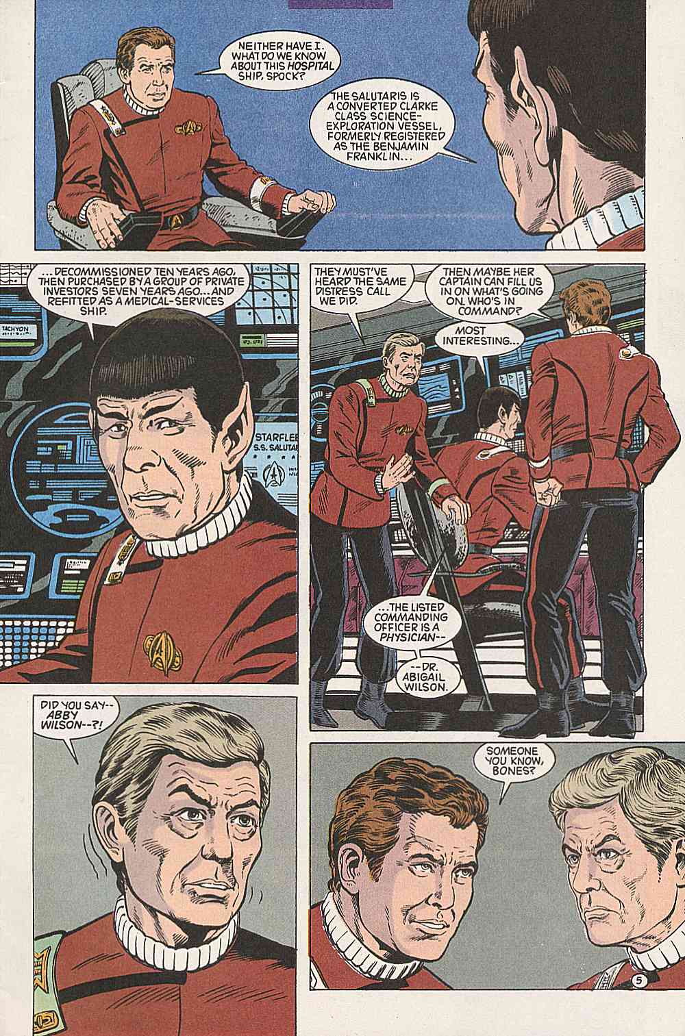 Read online Star Trek (1989) comic -  Issue #36 - 6