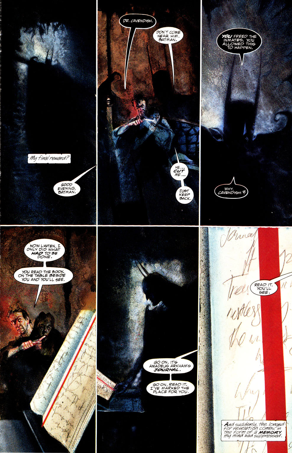 Read online Batman: Arkham Asylum (1989) comic -  Issue # Full - 86
