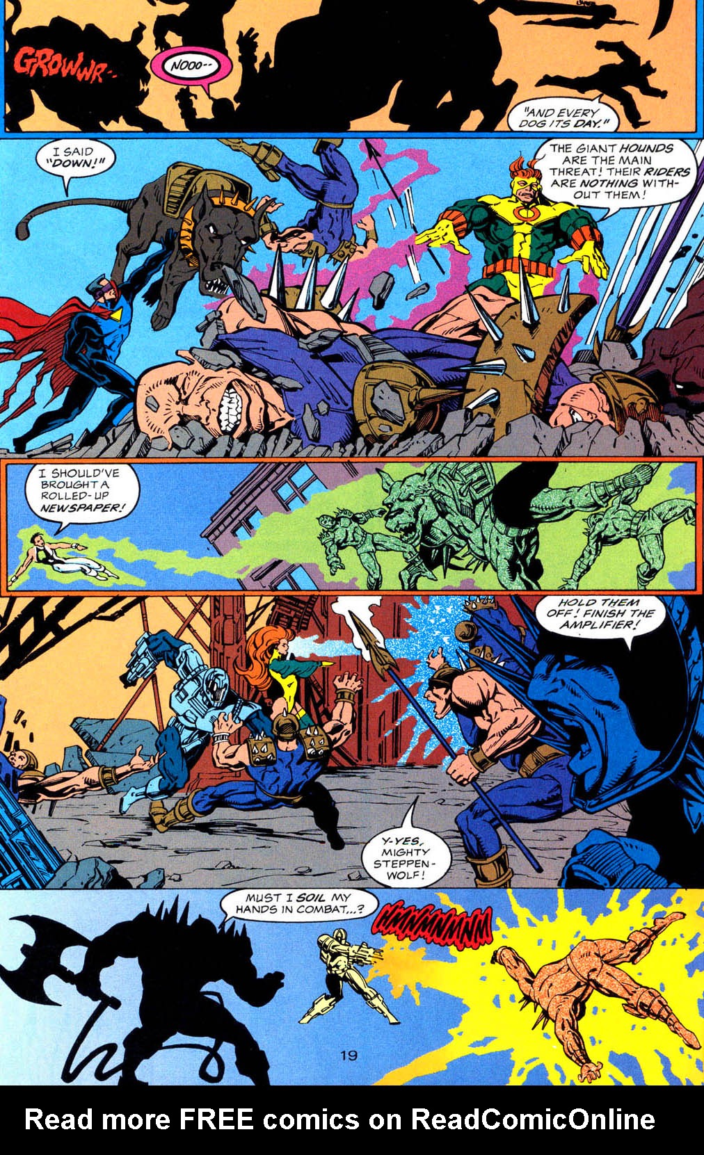 Read online Outsiders (1993) comic -  Issue #21 - 19