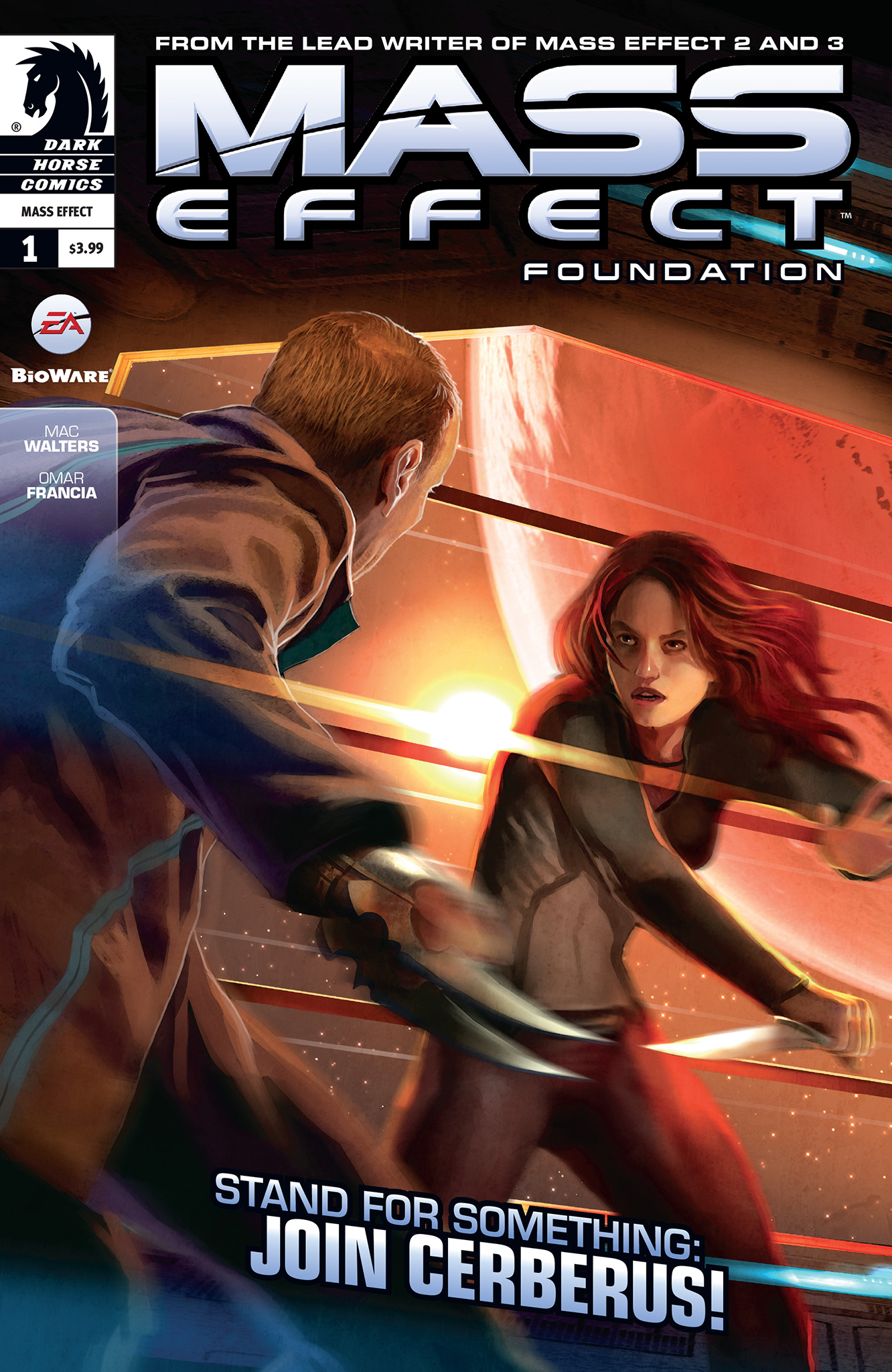 Read online Mass Effect: Foundation comic -  Issue #1 - 1