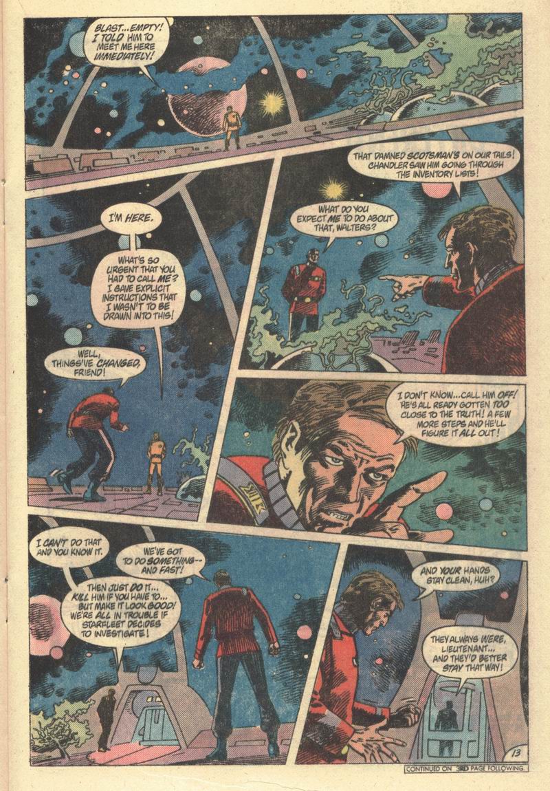 Read online Star Trek (1984) comic -  Issue #18 - 14
