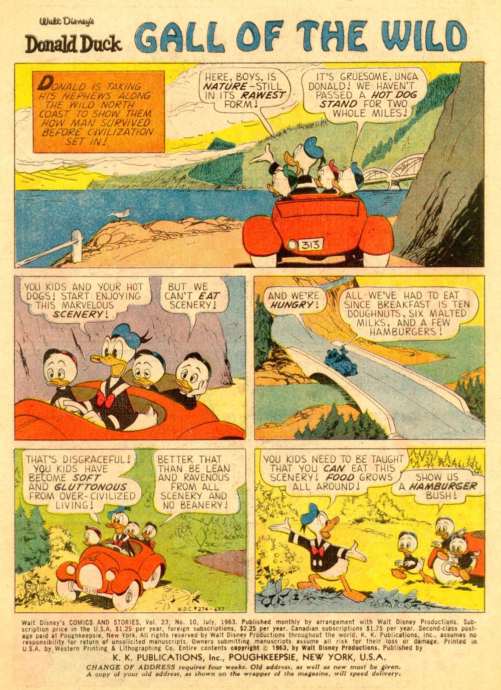 Read online Walt Disney's Comics and Stories comic -  Issue #274 - 3