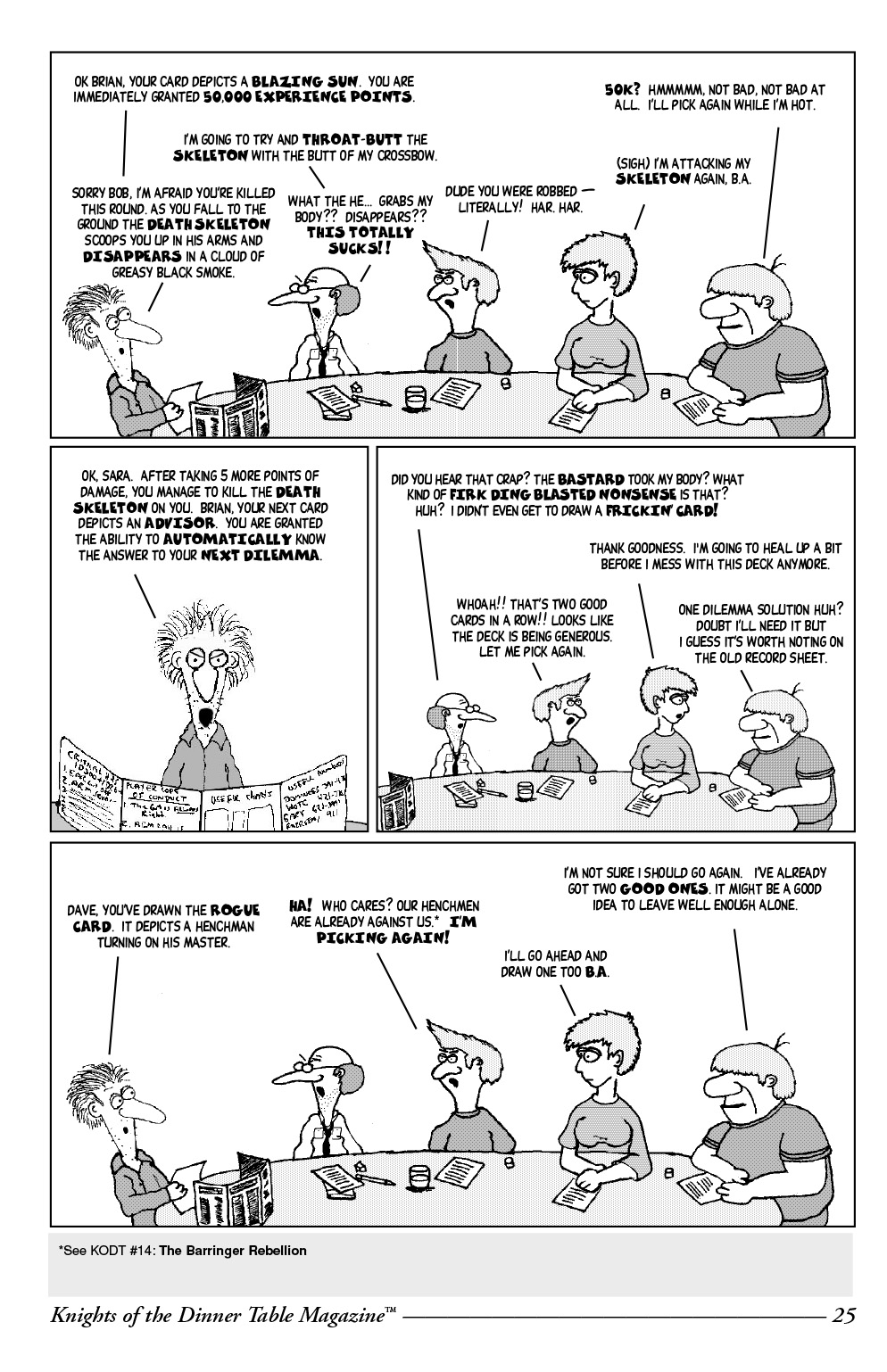 Read online Knights of the Dinner Table comic -  Issue #29 - 27