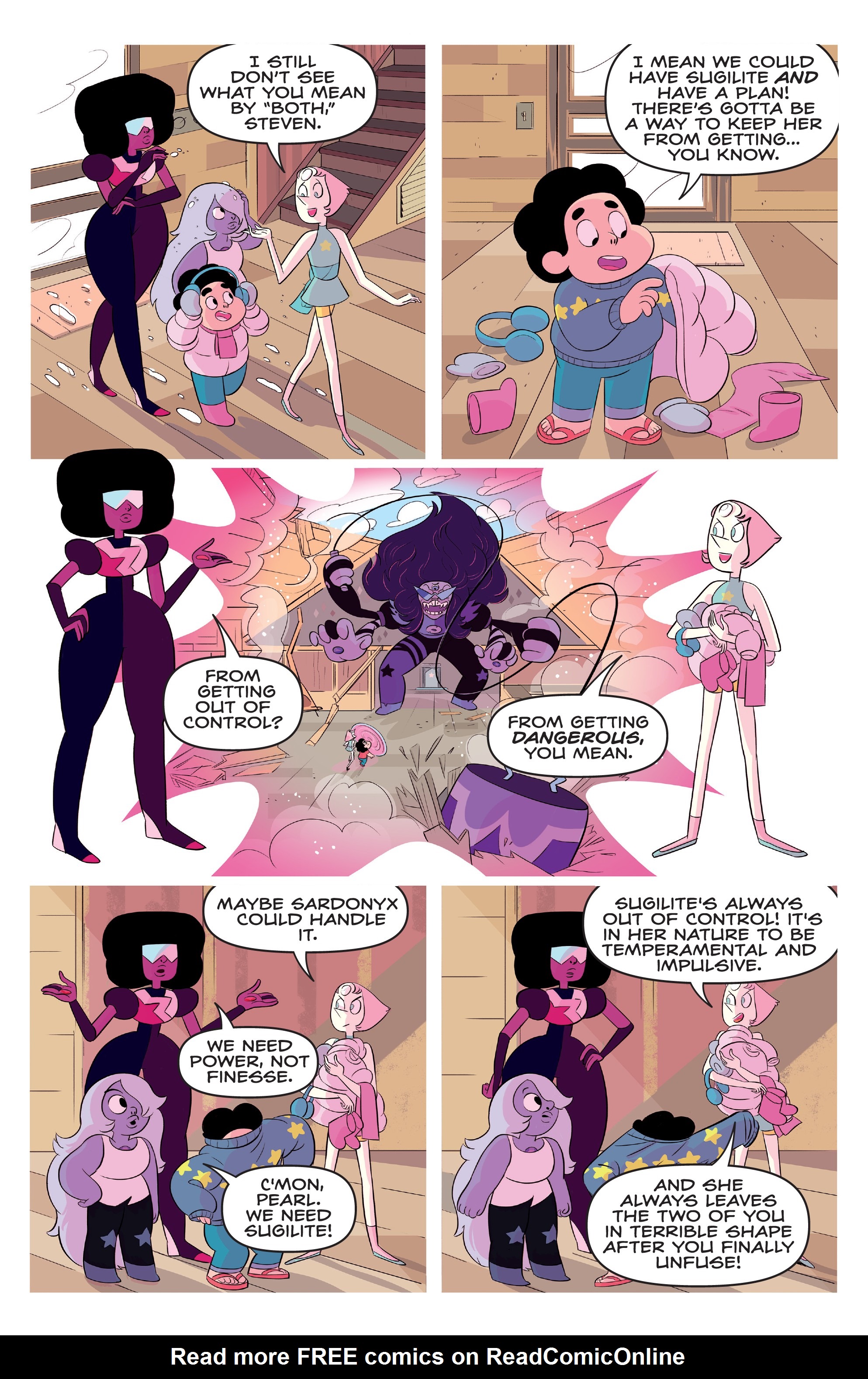 Read online Steven Universe: Fusion Frenzy comic -  Issue # Full - 36