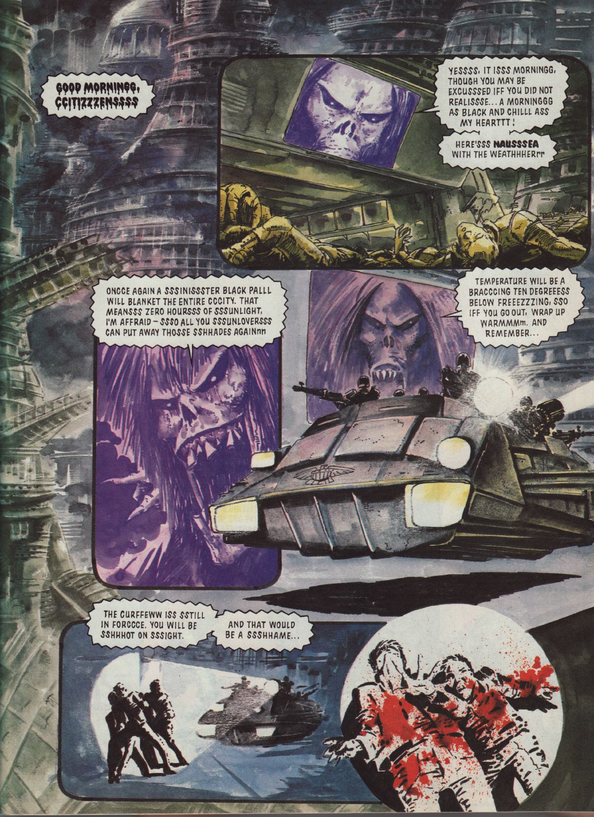Read online Judge Dredd Megazine (vol. 3) comic -  Issue #25 - 39