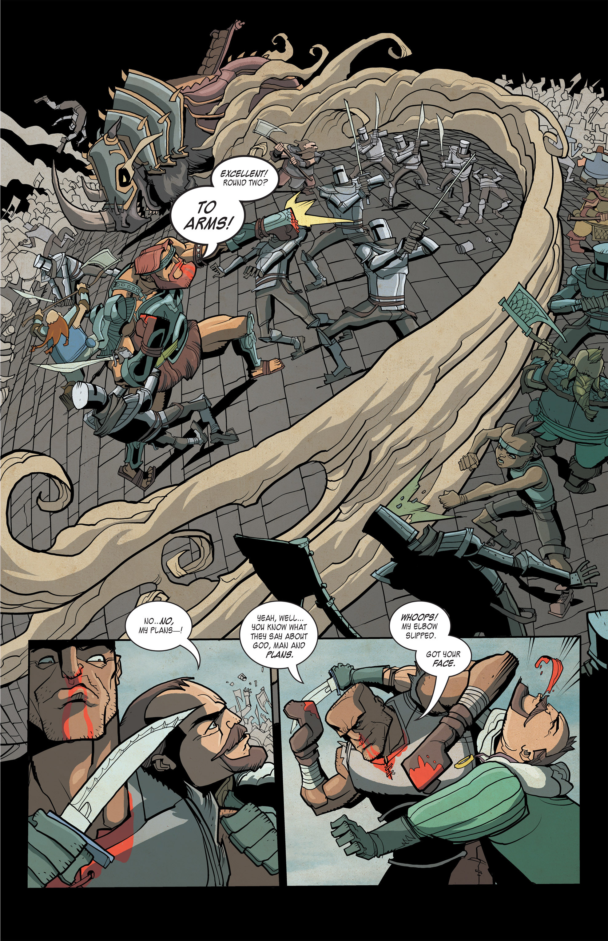 Read online Kings and Canvas comic -  Issue #4 - 10