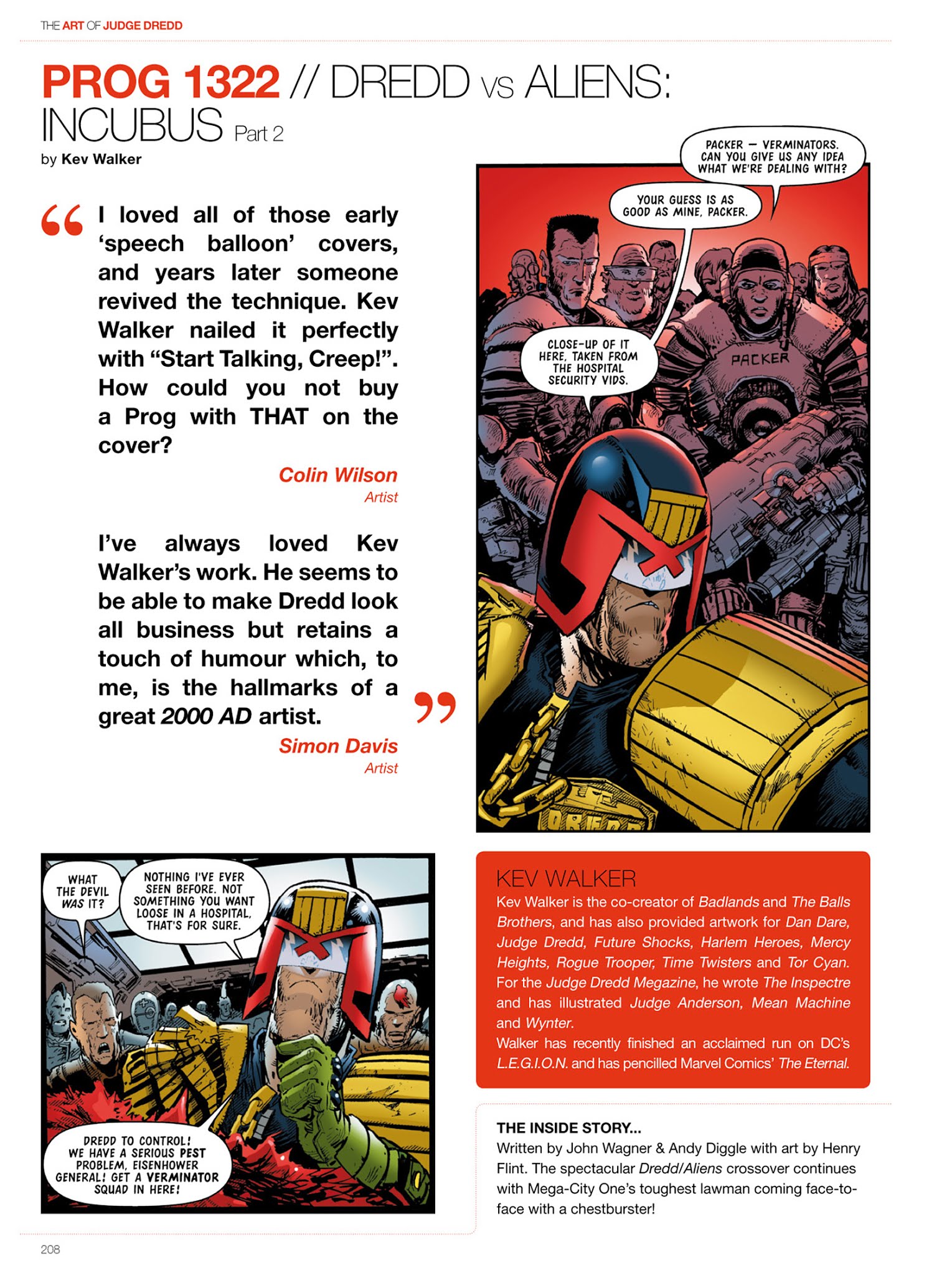 Read online The Art of Judge Dredd: Featuring 35 Years of Zarjaz Covers comic -  Issue # TPB (Part 3) - 29