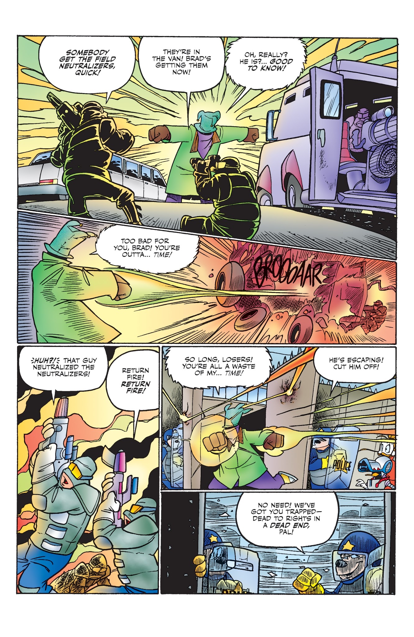 Read online Duck Avenger comic -  Issue #5 - 7