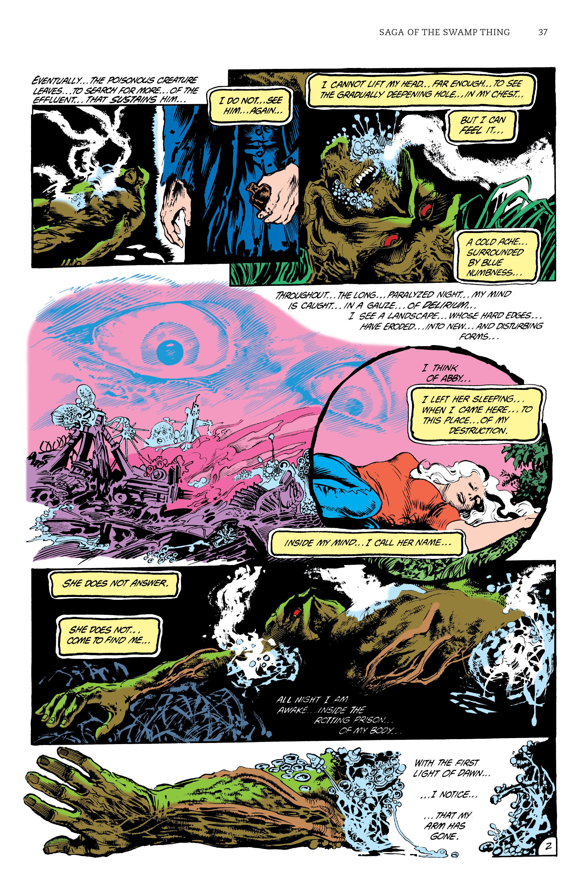 Read online Saga of the Swamp Thing comic -  Issue # TPB 3 (Part 1) - 37