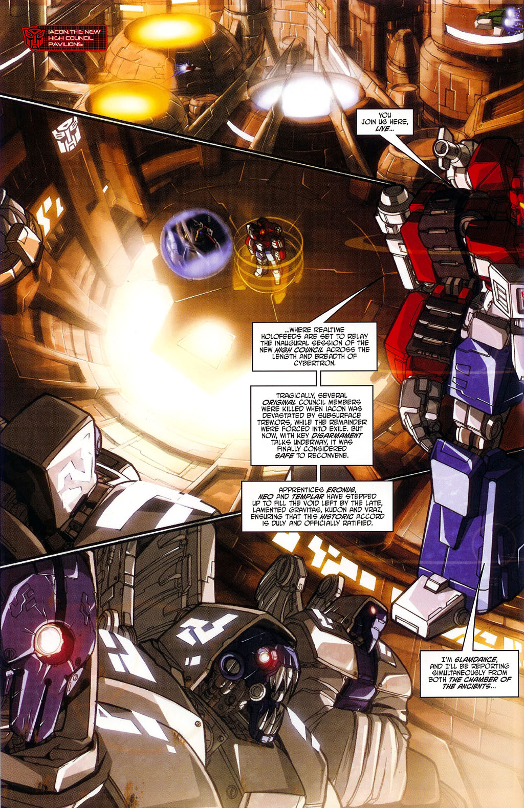 Read online Transformers War Within: "The Age of Wrath" comic -  Issue #1 - 11