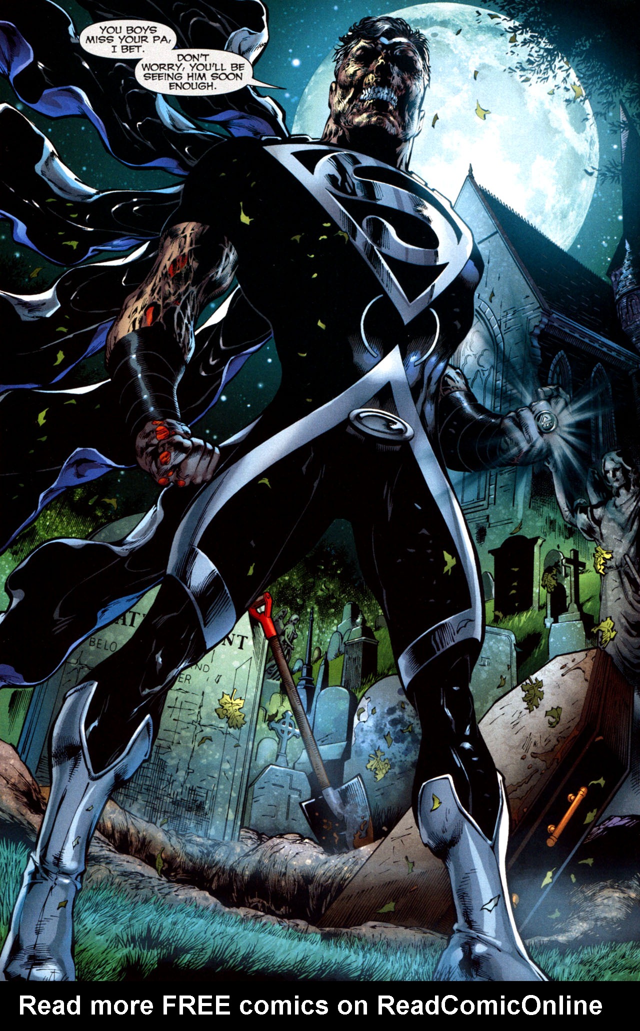 Read online Blackest Night: Superman comic -  Issue #1 - 9
