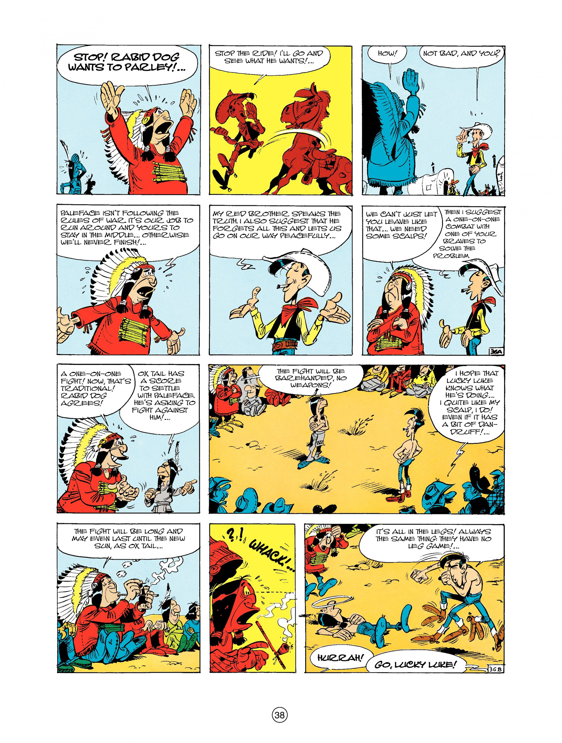 Read online A Lucky Luke Adventure comic -  Issue #9 - 38