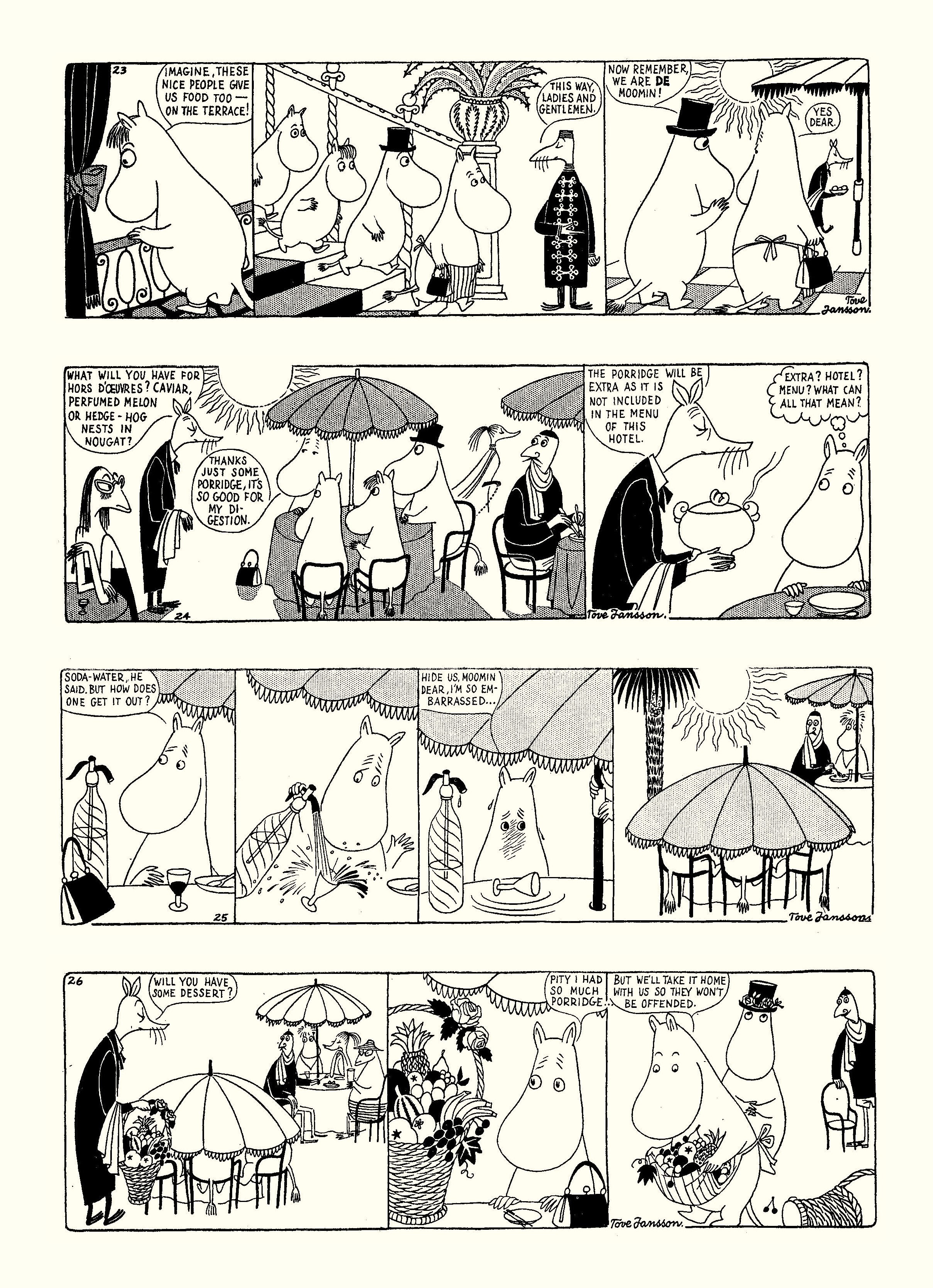 Read online Moomin: The Complete Tove Jansson Comic Strip comic -  Issue # TPB 1 - 54
