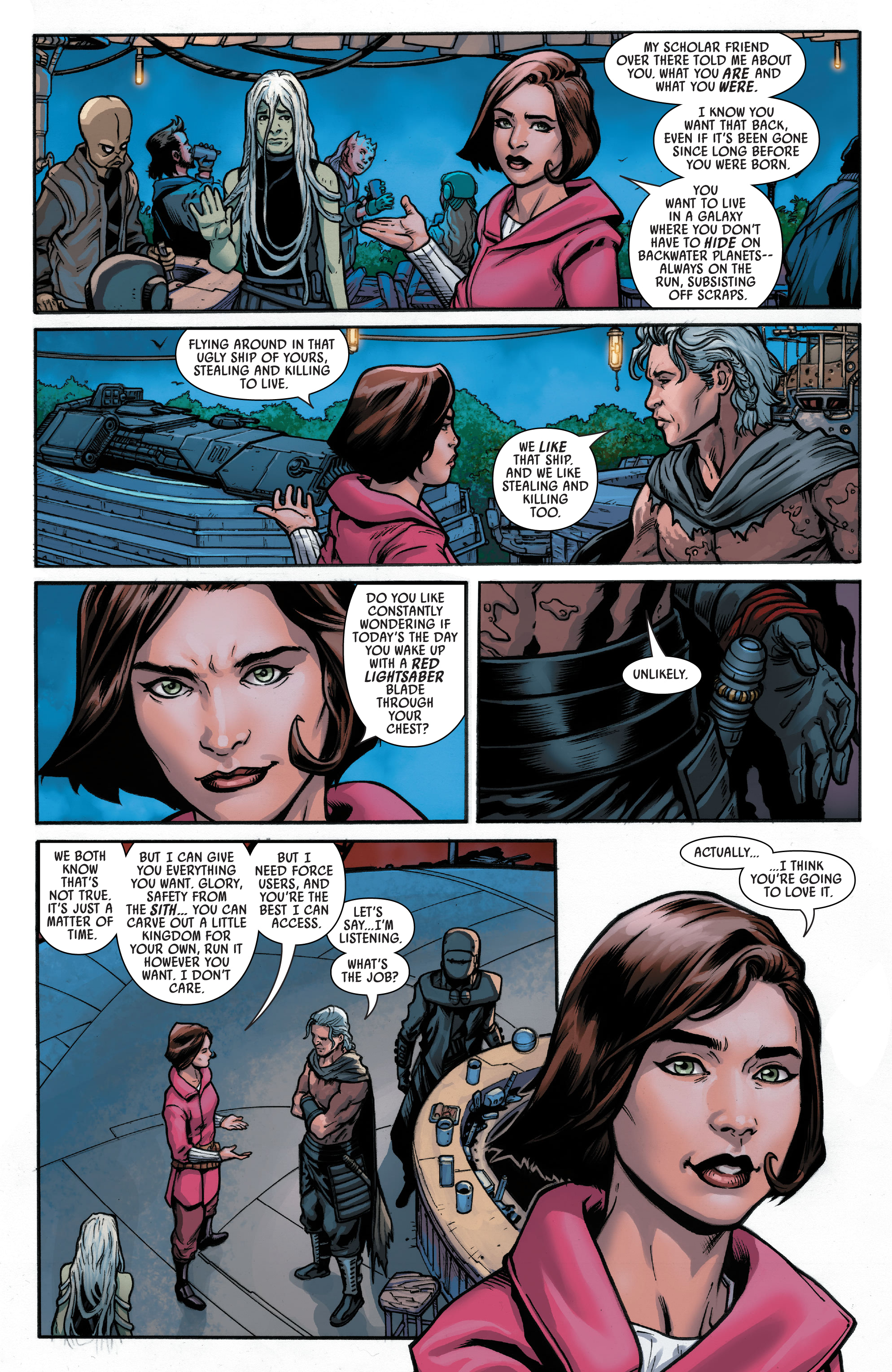 Read online Star Wars: Crimson Reign comic -  Issue #4 - 4