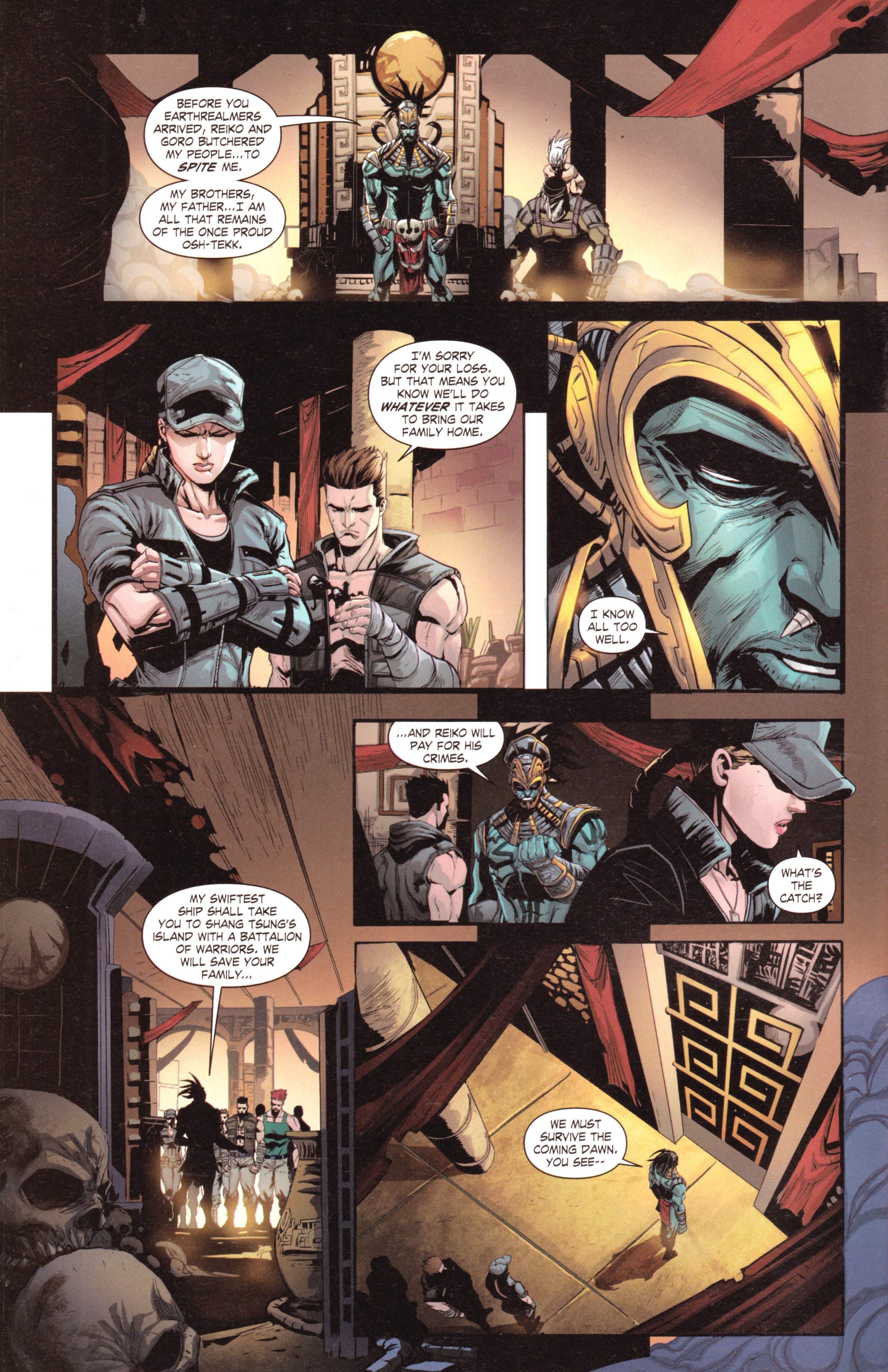 Read online Mortal Kombat X [II] comic -  Issue #5 - 6