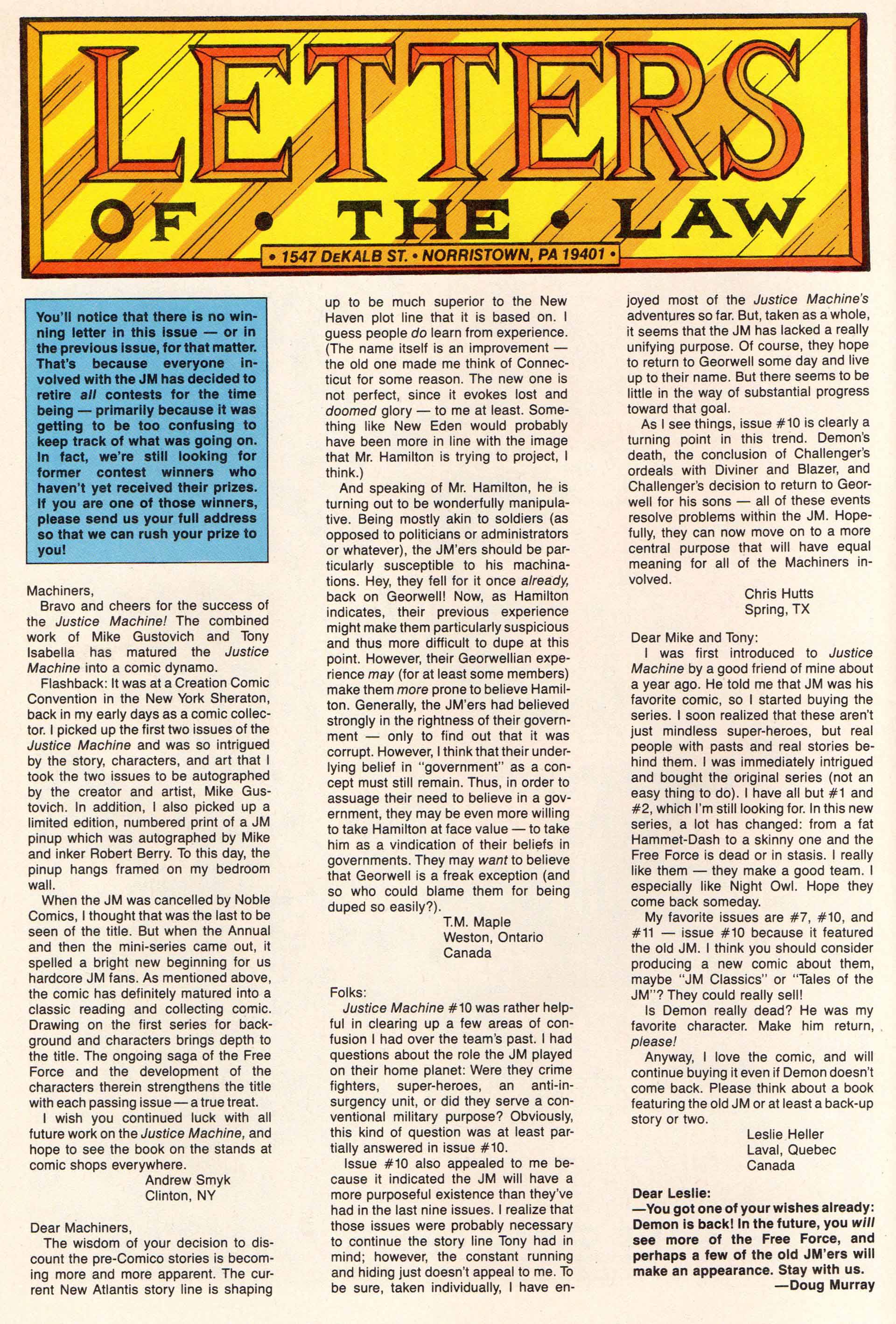 Read online Justice Machine comic -  Issue #17 - 33