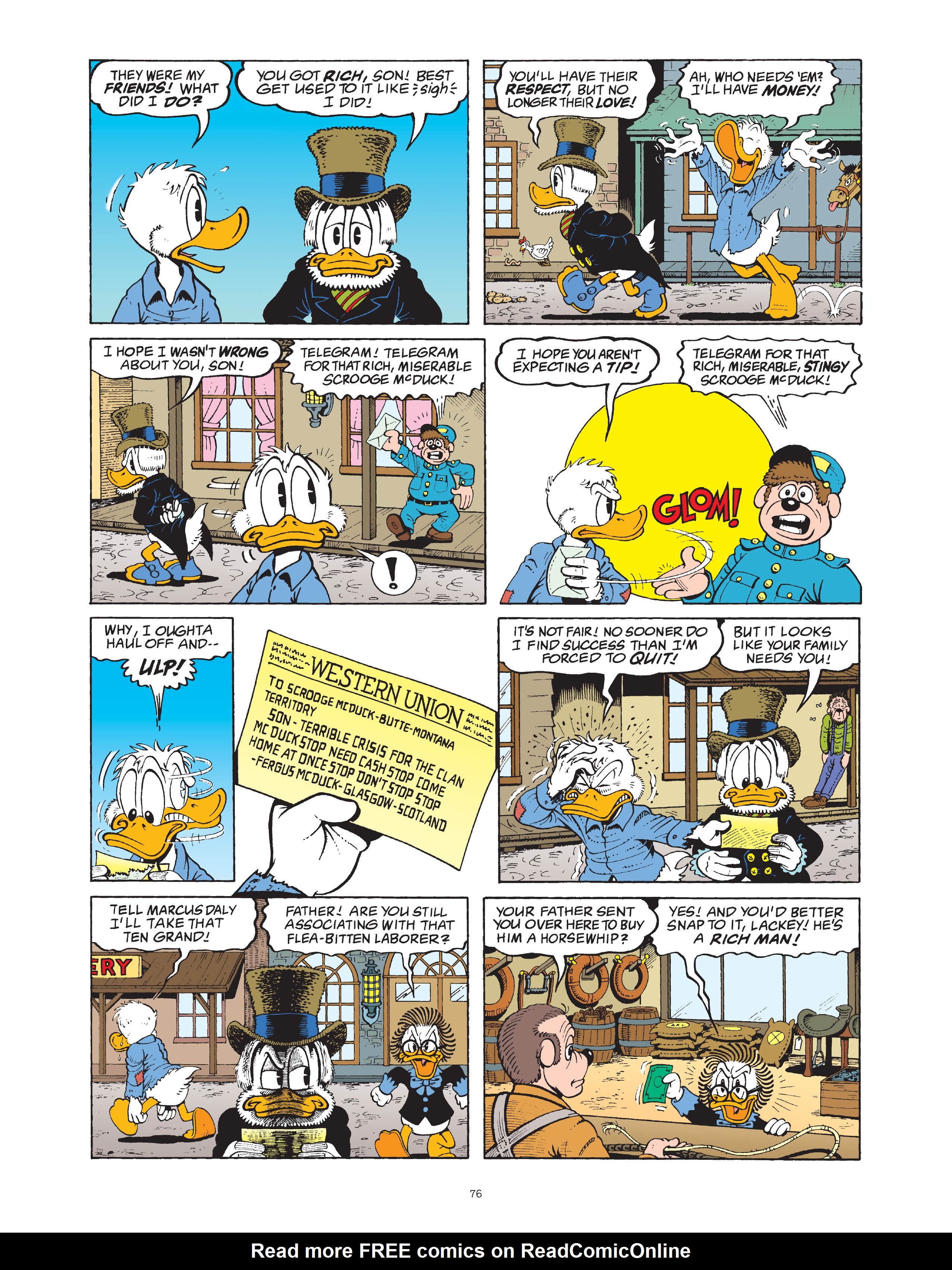 Read online The Complete Life and Times of Scrooge McDuck comic -  Issue # TPB 1 (Part 1) - 80