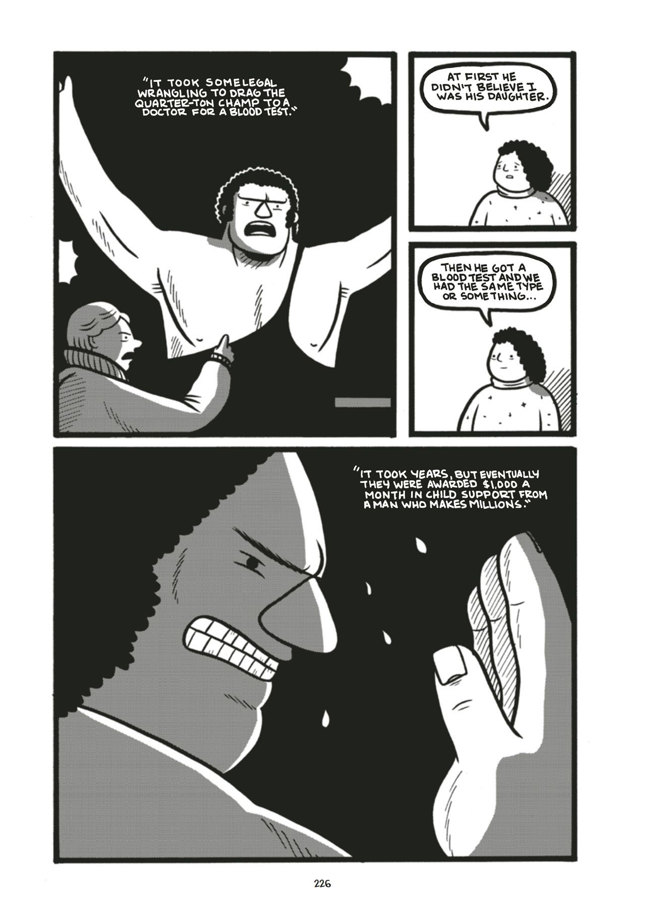 Read online Andre the Giant: Life and Legend comic -  Issue #1 - 226