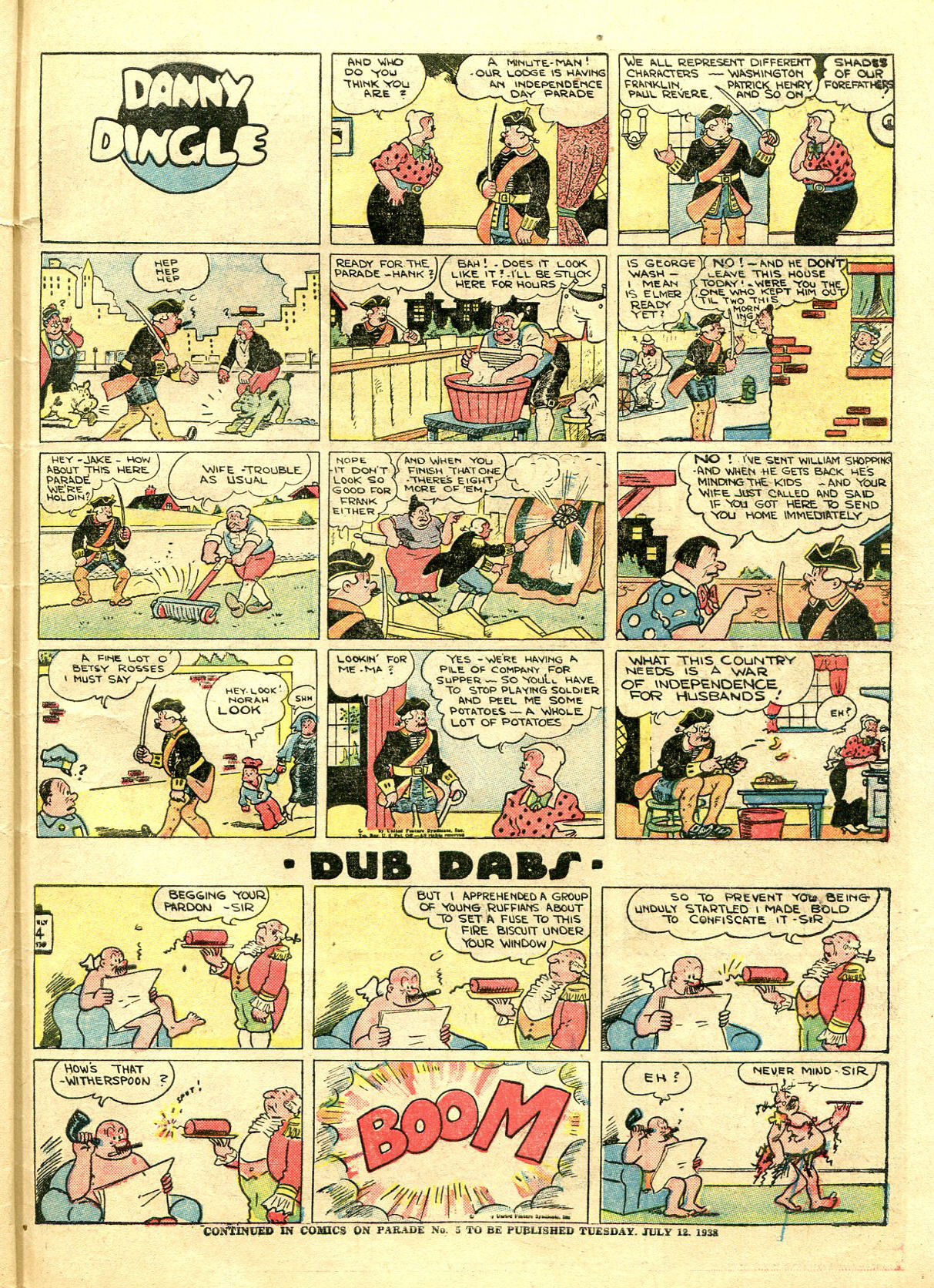 Read online Comics on Parade comic -  Issue #4 - 61