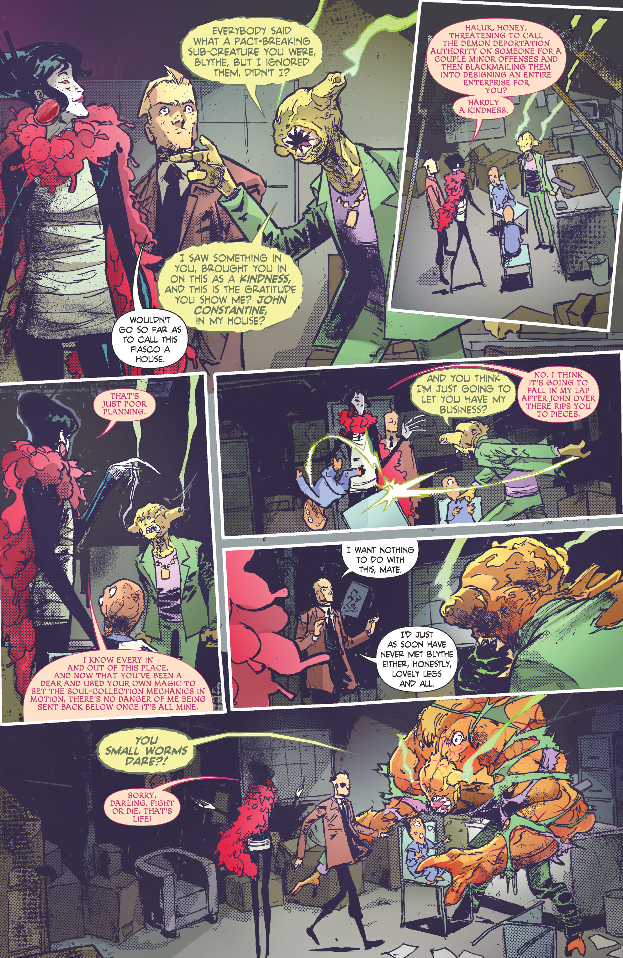 Read online Constantine: The Hellblazer comic -  Issue #1 - 16