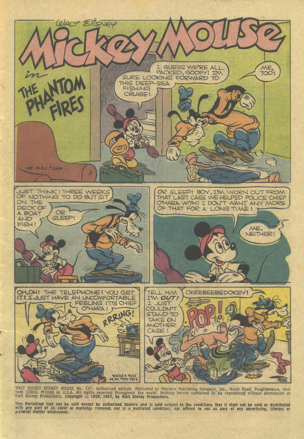 Read online Walt Disney's Mickey Mouse comic -  Issue #147 - 3