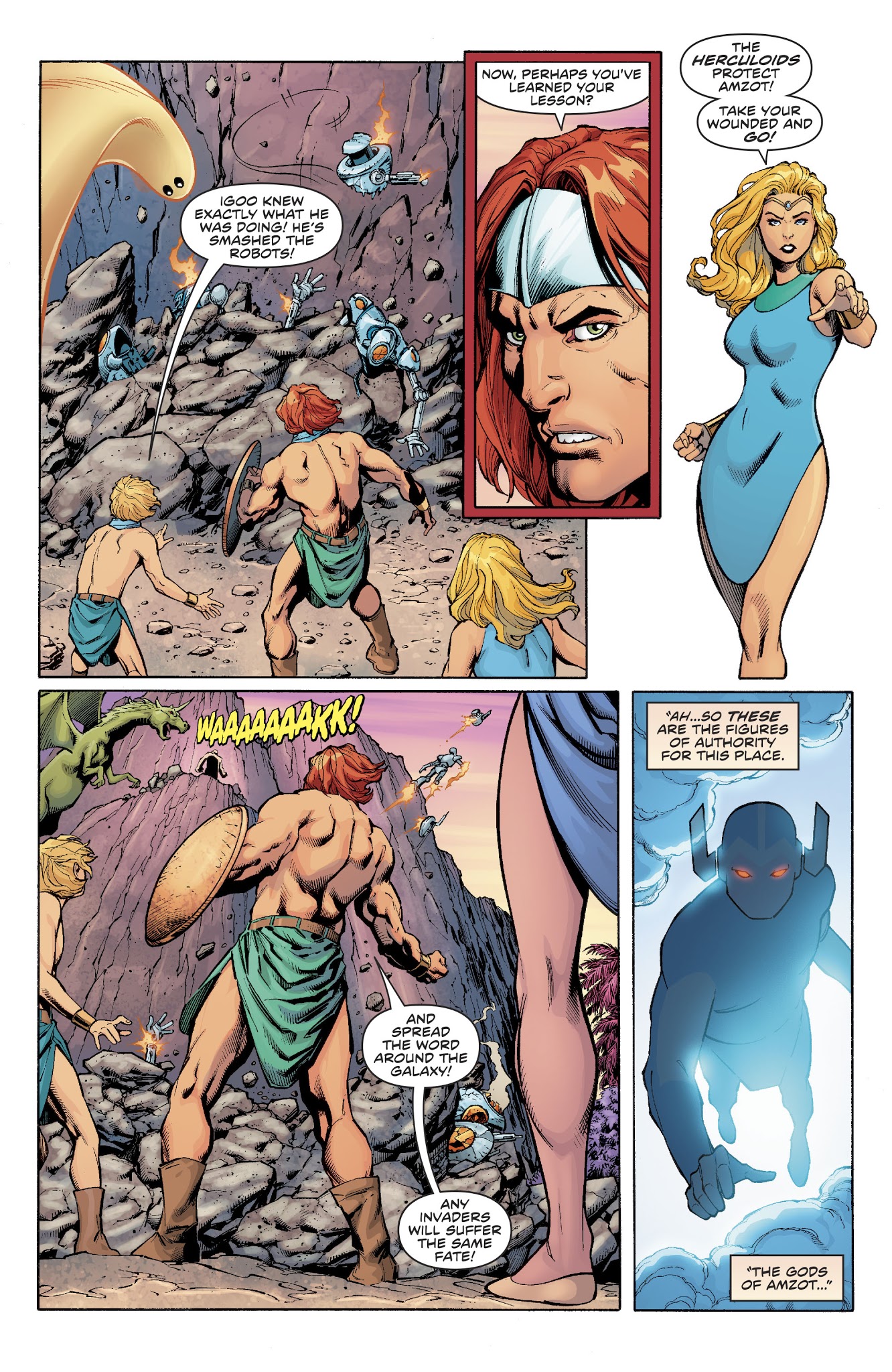 Read online Future Quest Presents comic -  Issue #9 - 10