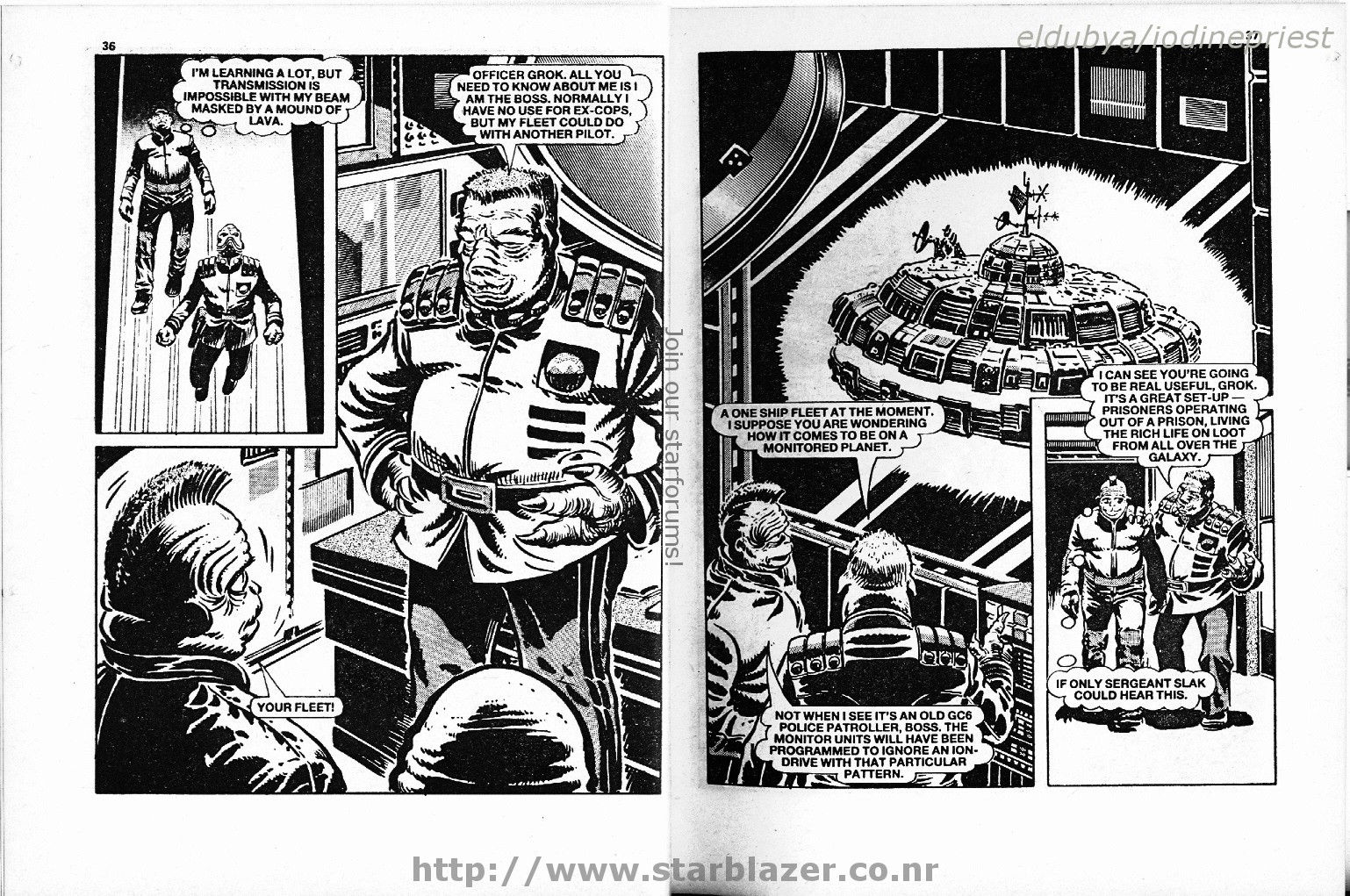 Read online Starblazer comic -  Issue #221 - 20