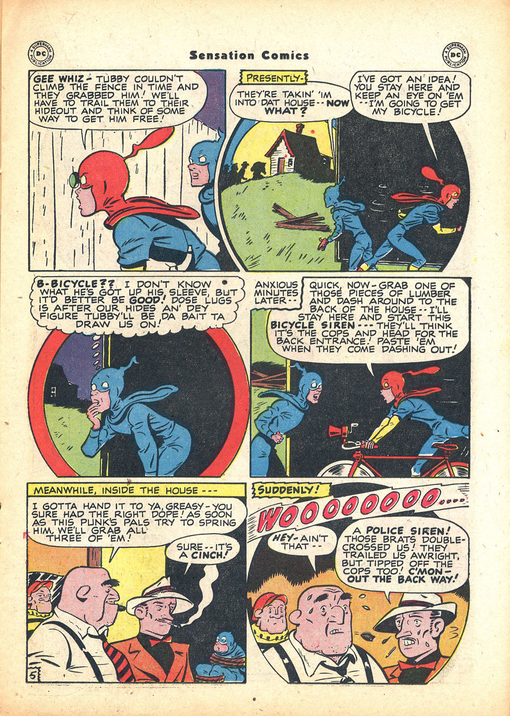 Read online Sensation (Mystery) Comics comic -  Issue #63 - 21