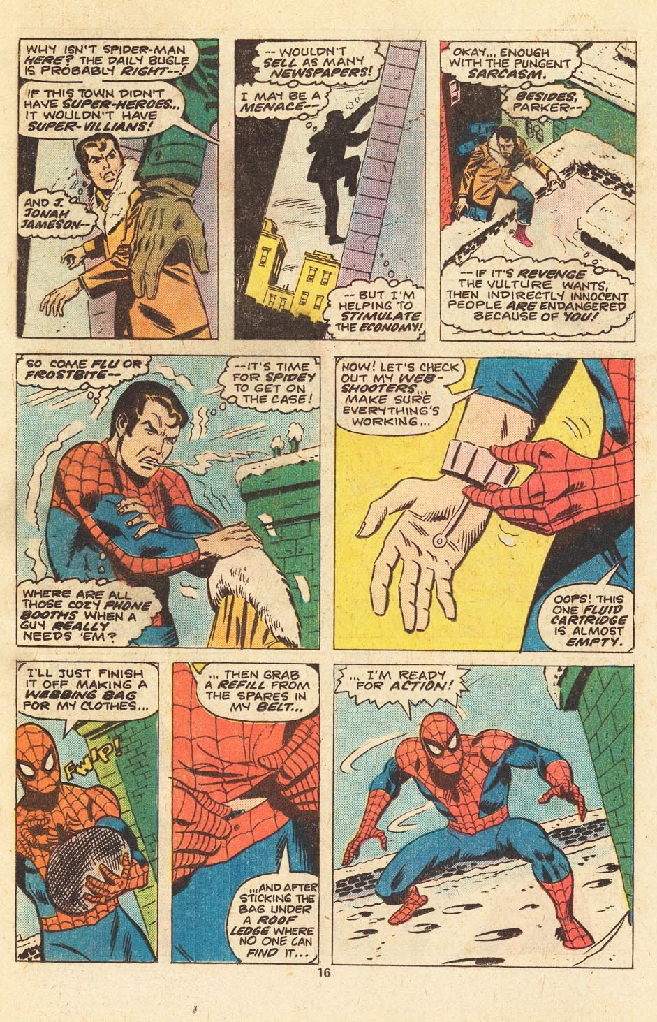 Read online The Spectacular Spider-Man (1976) comic -  Issue #4 - 12