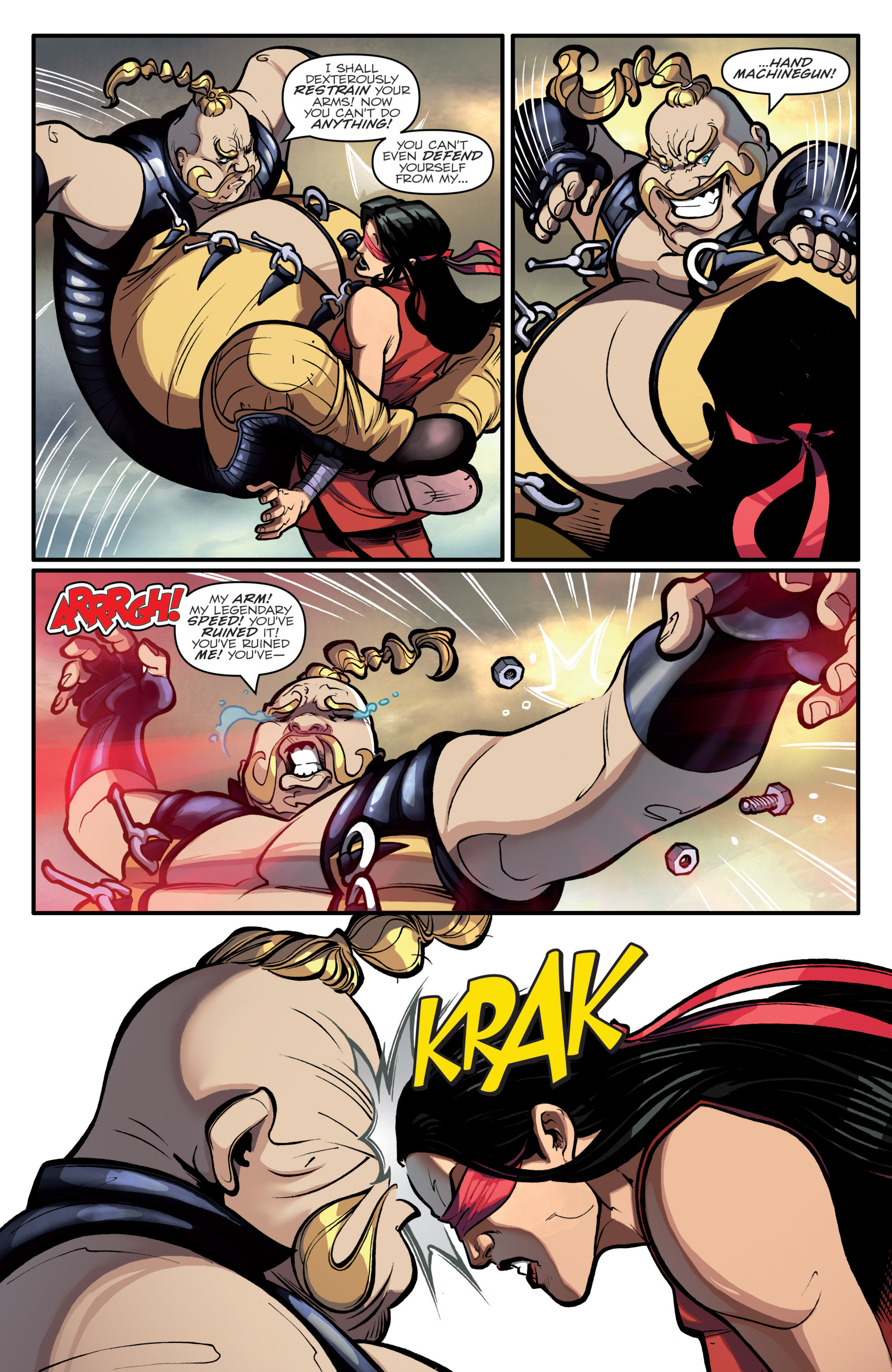 Read online Street Fighter X G.I. Joe comic -  Issue #4 - 9